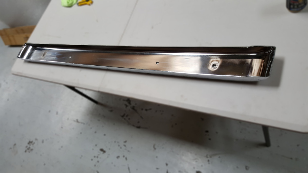 F100 1948 1972 Chrome Rear Bumper Bar F100 American