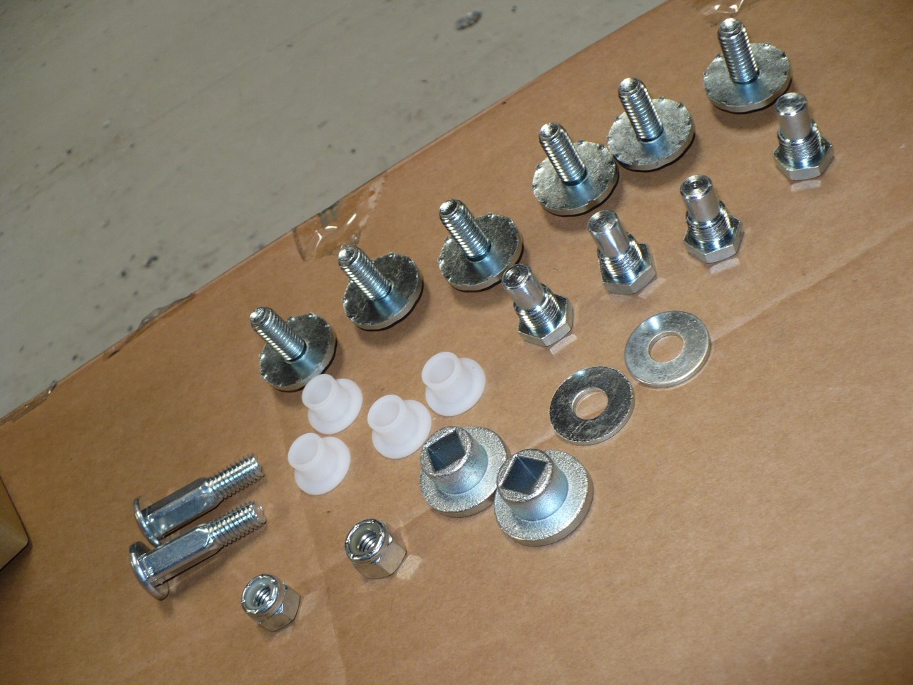 Camaro Firebird Chevelle Convertible Top Bolt & Pivot Set (16pc) 