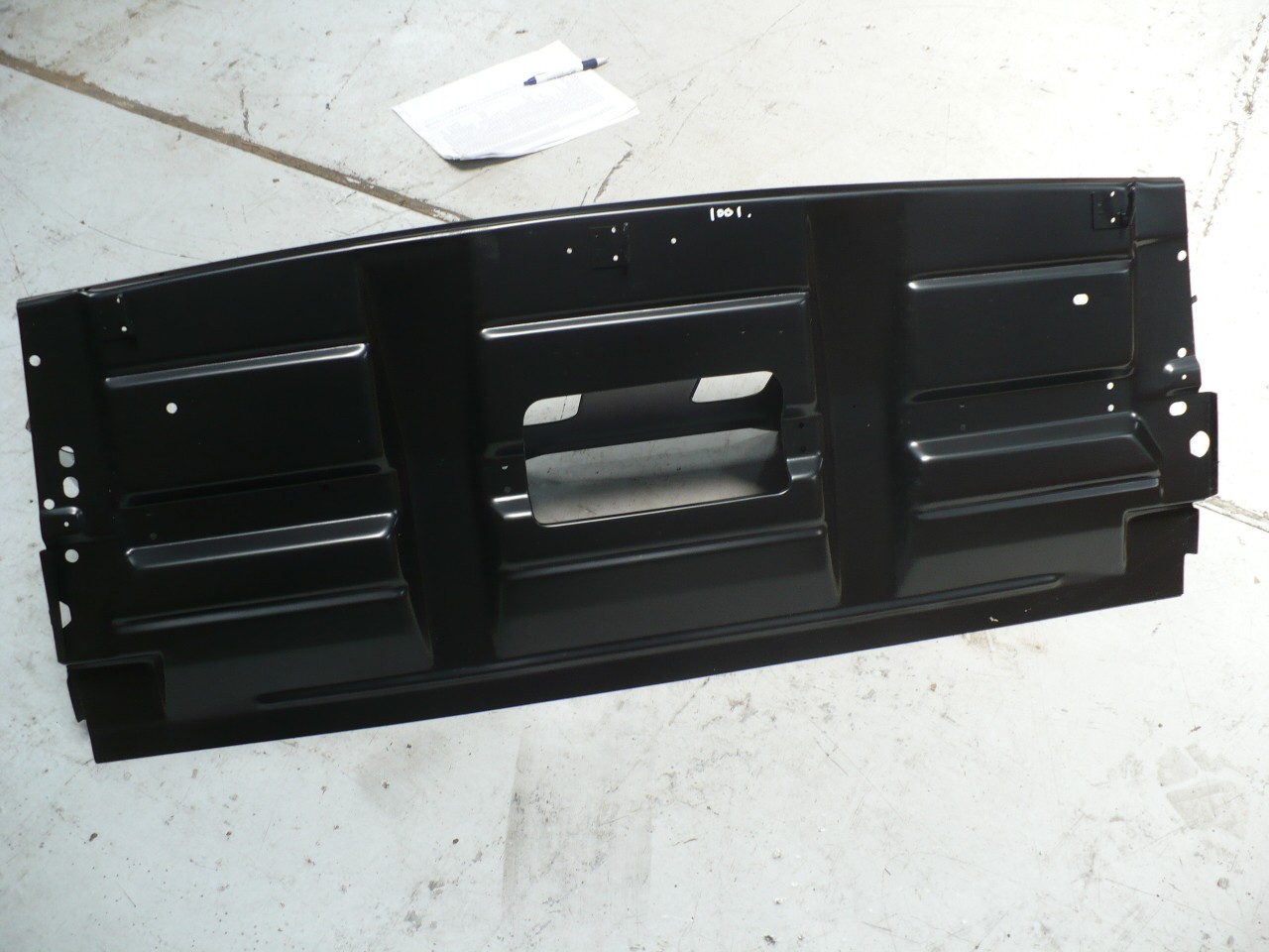 Camaro 1967-1969 Rear Seat Mount Panel (Convertible) 