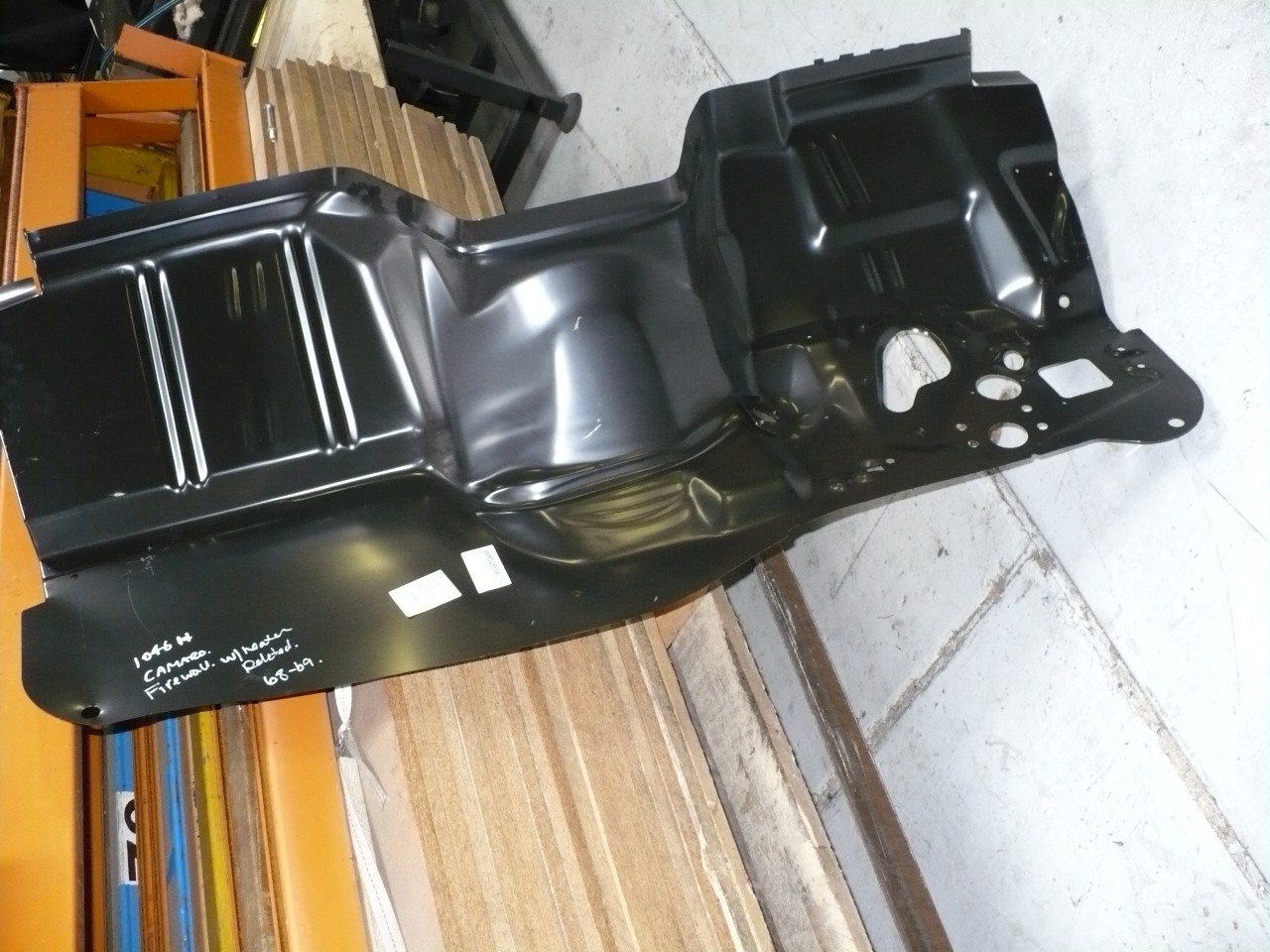 Camaro 1968-1969 Firewall Heater Delete 