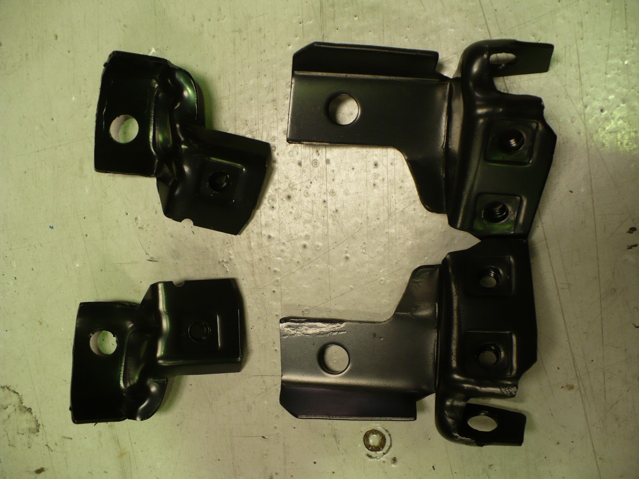 Camaro 1969 Rear Bumper Brackets (4pc) 