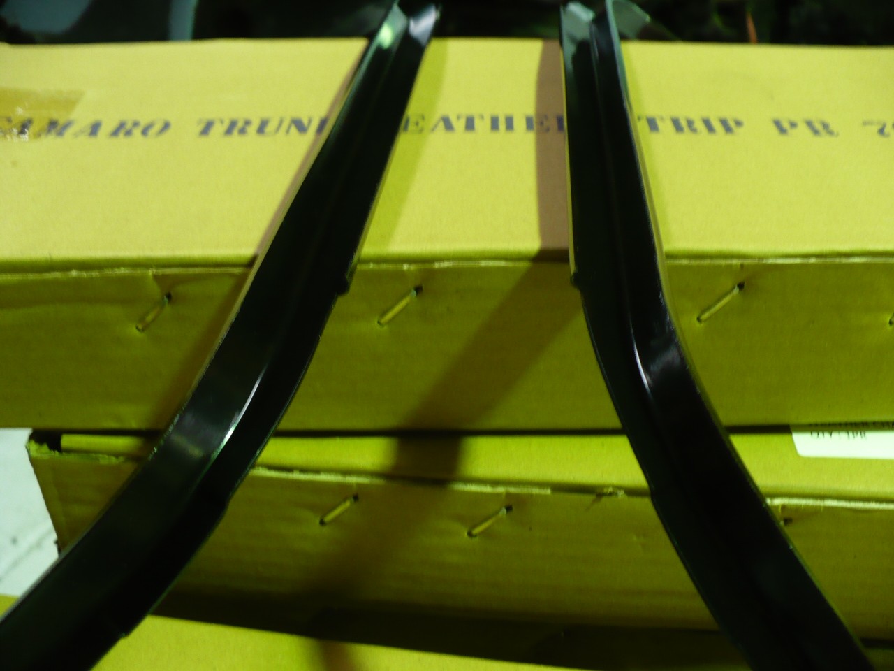 Camaro Firebird 1970-1973 Trunk Lid Weatherstrip Channel (Pair) 