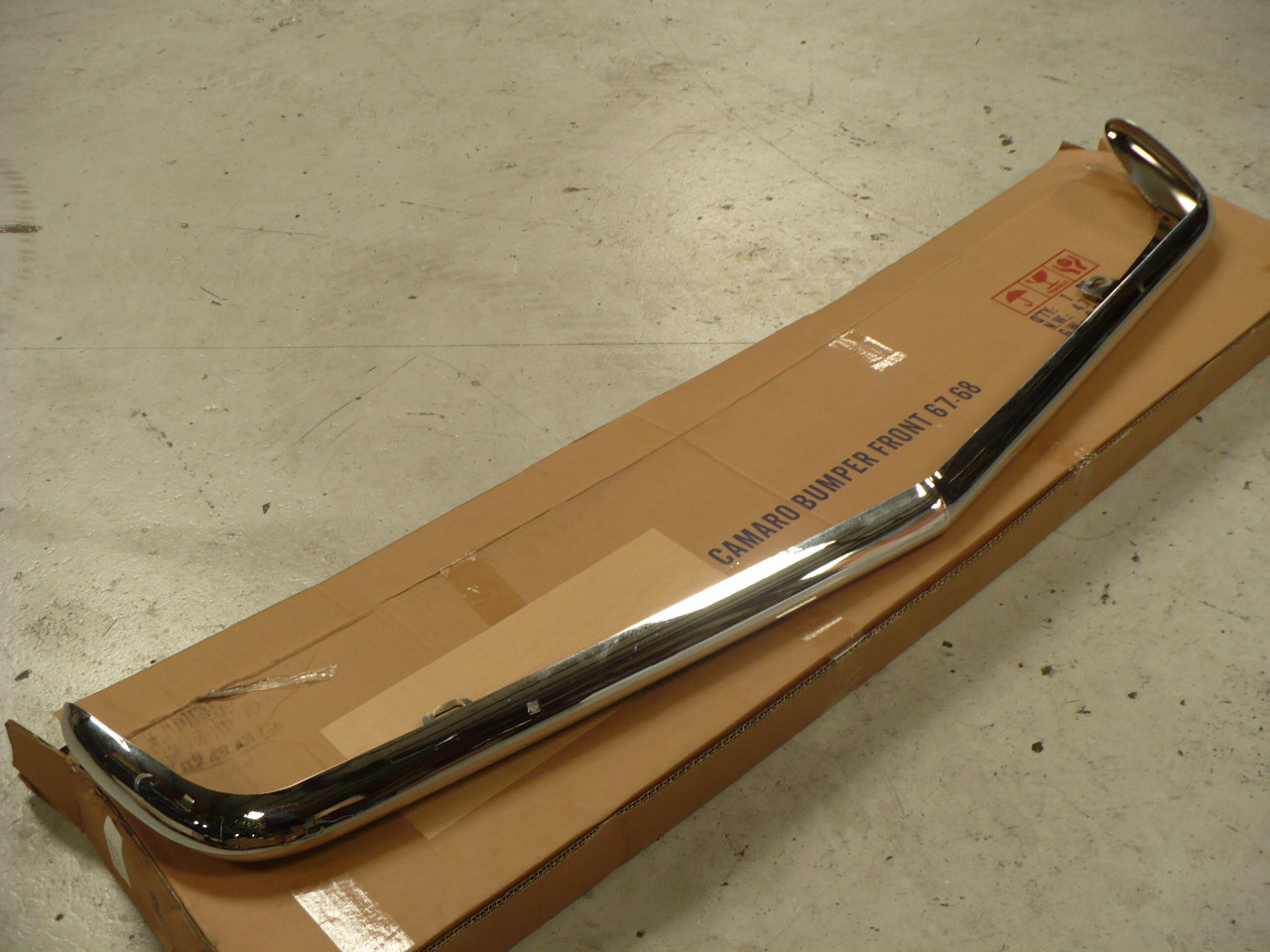 Camaro 1967 1968 Chrome Front Bumper Bar