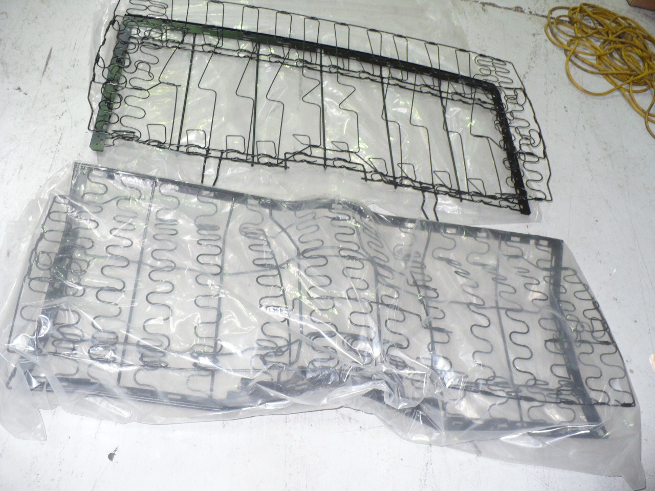 Camaro Firebird 1967-1969 Convertible Rear Seat Frame Back and Bottom 