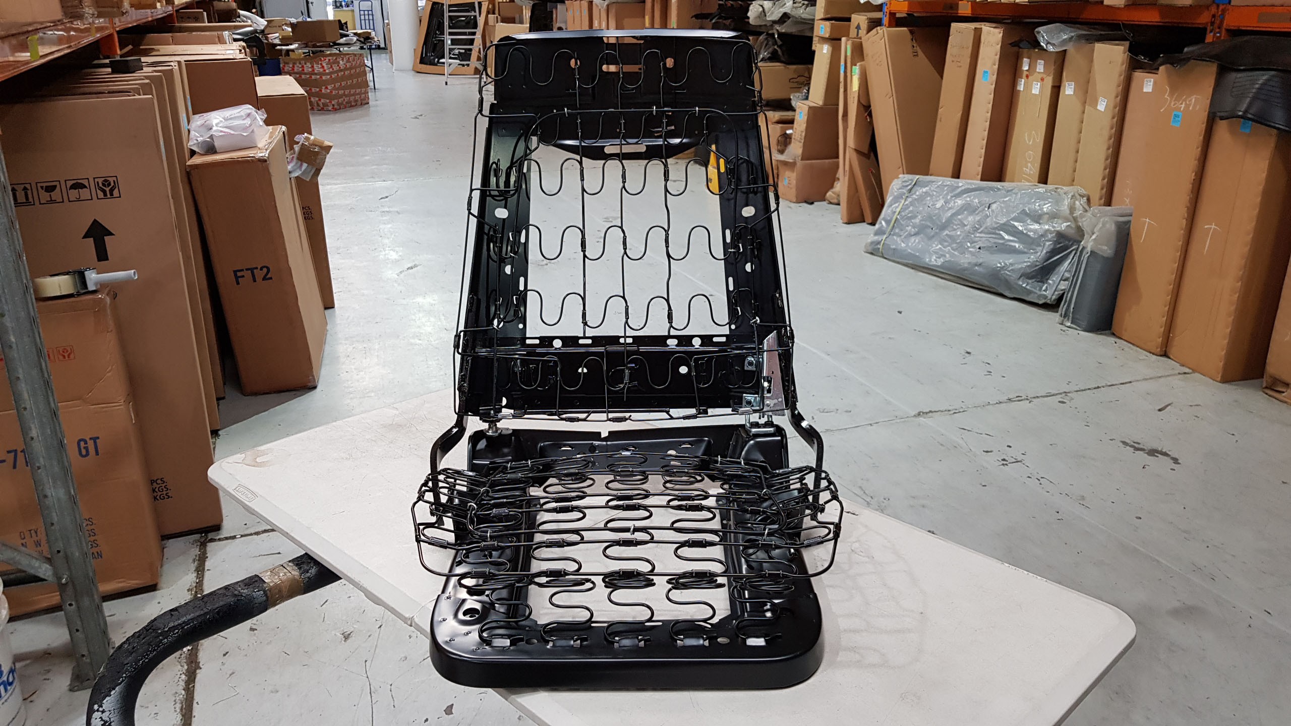 Camaro 1967-1968 Left Hand Complete Seat Frame 