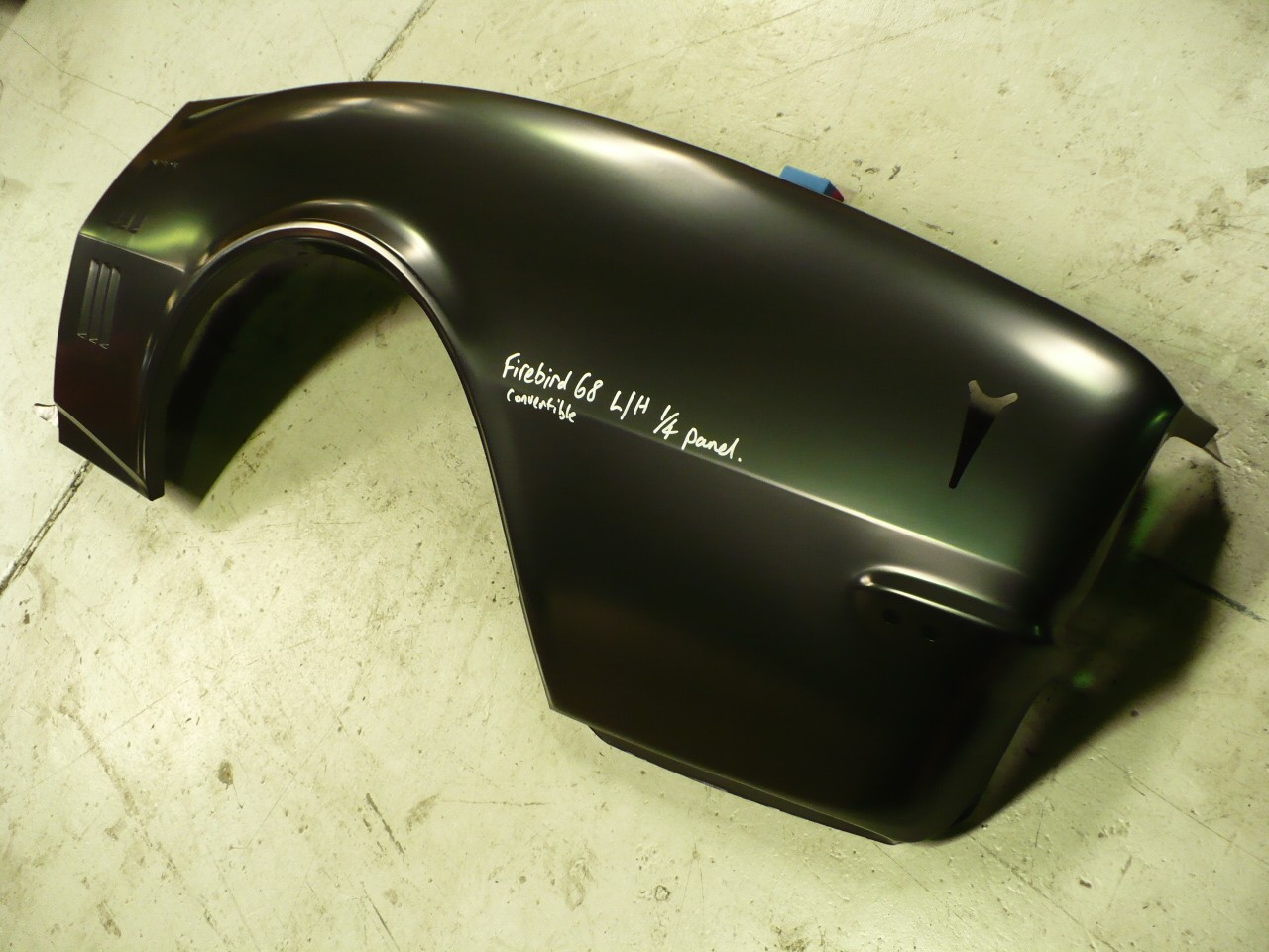 Firebird 1968 Convertible Left Hand Quarter Panel