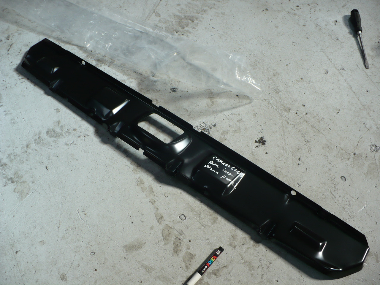 Camaro Firebird 1967-1968 Rear Inner Valance / Inner Tail Light Panel 