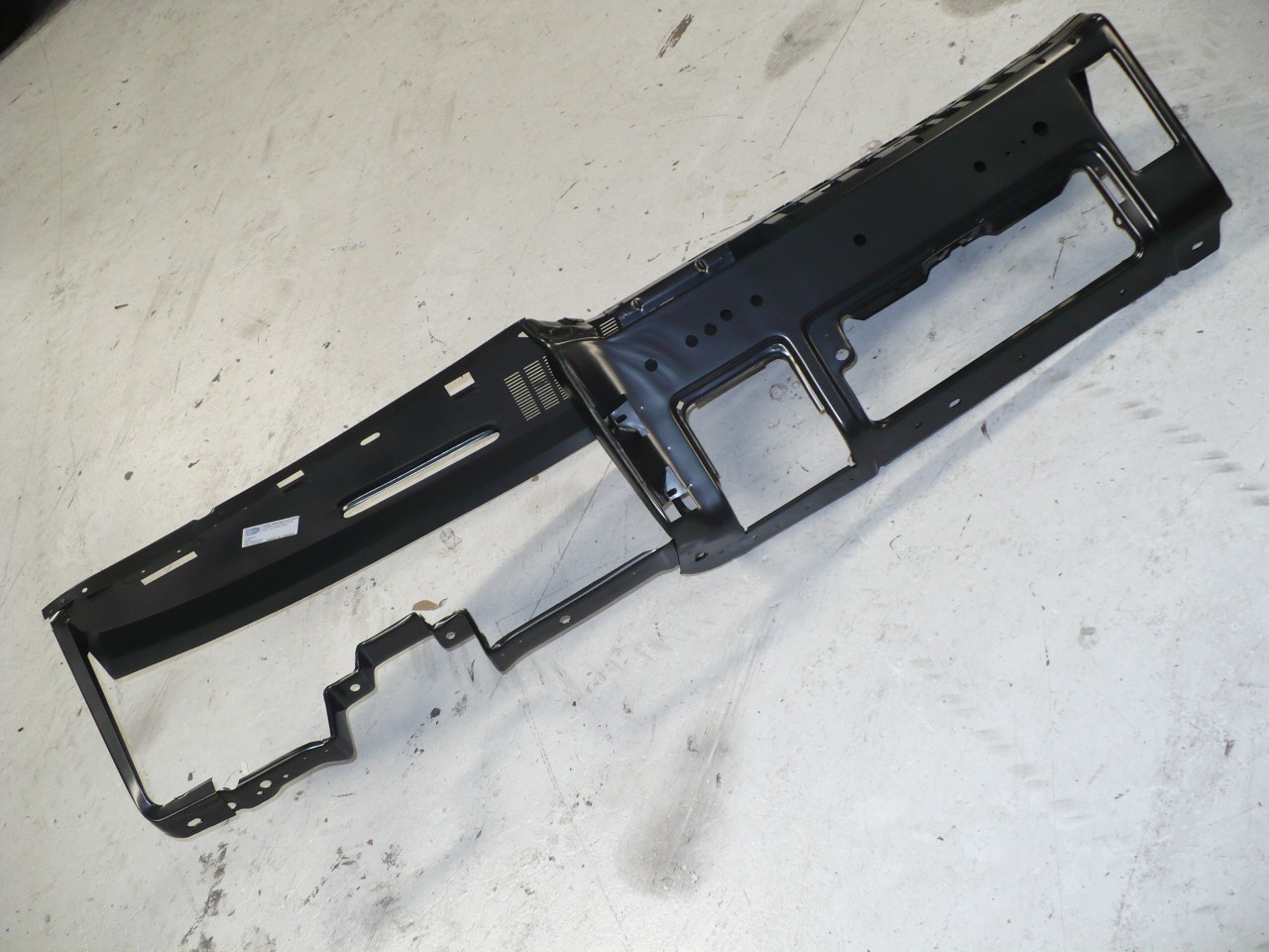 Camaro 1969 Steel Dash Panel Complete 