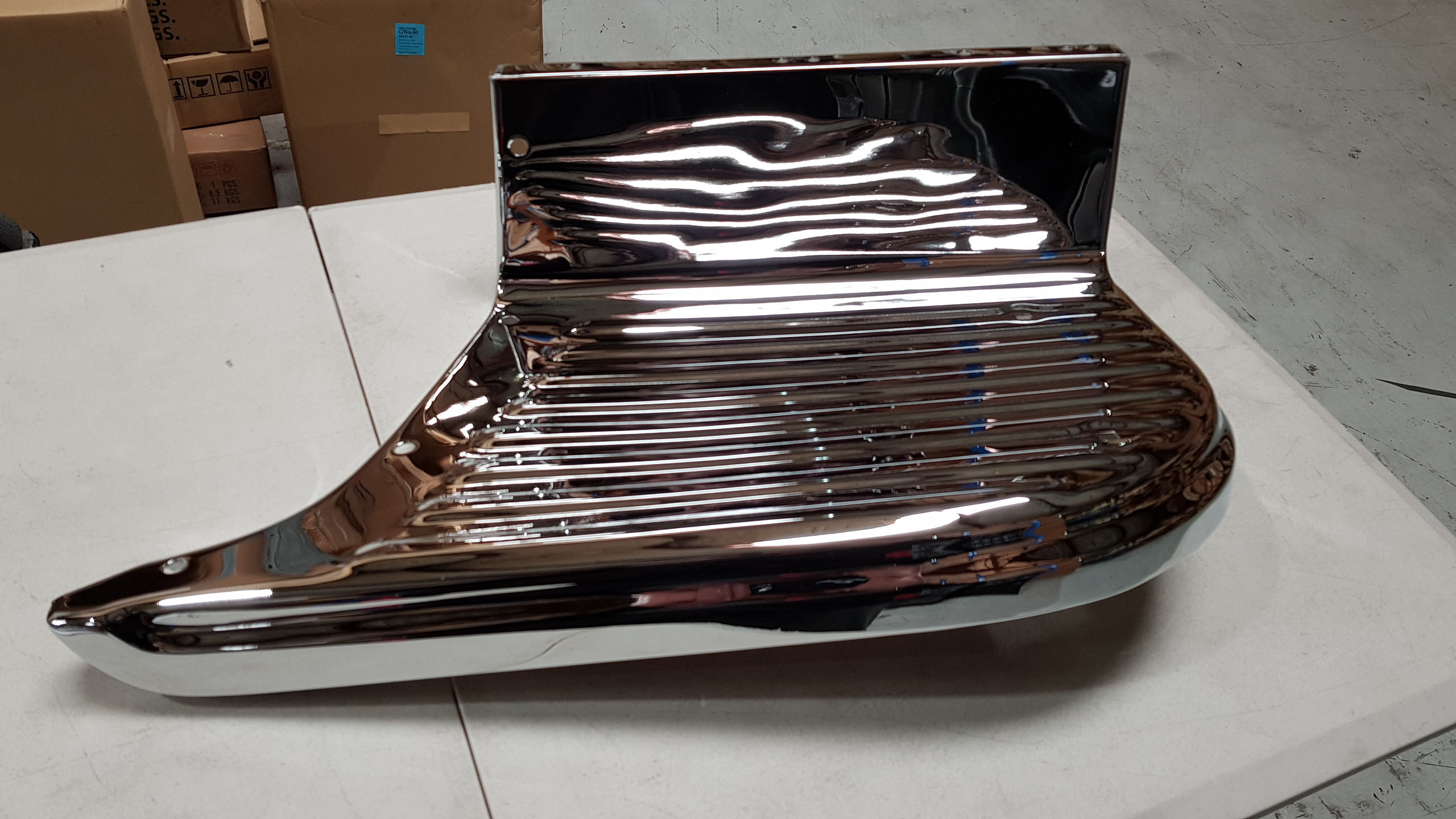 Chevy Pickup 1955-1959 Short Bedside Step Chrome 