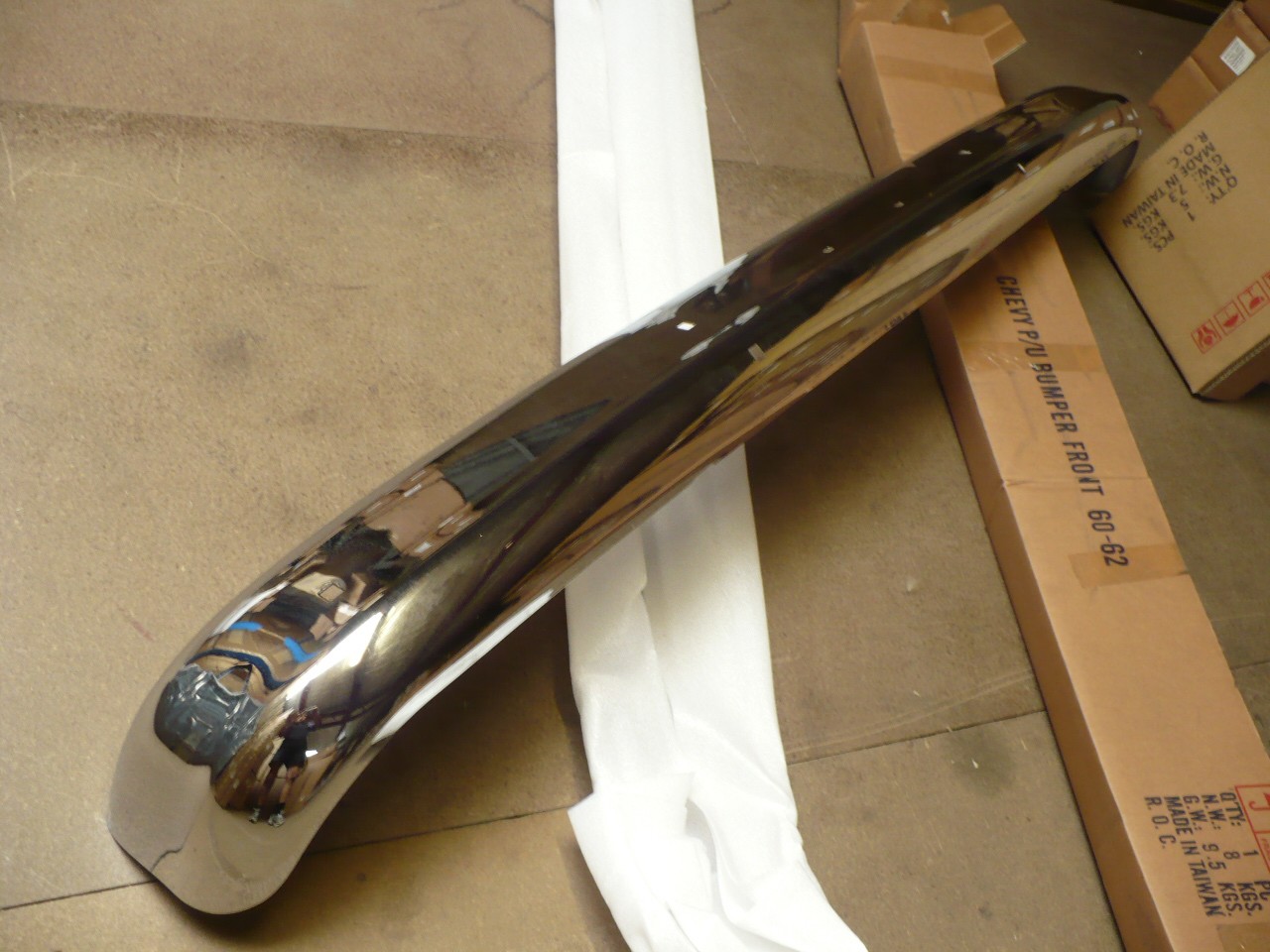 Chevy Pickup 1960-1962 Front Bumper Bar 