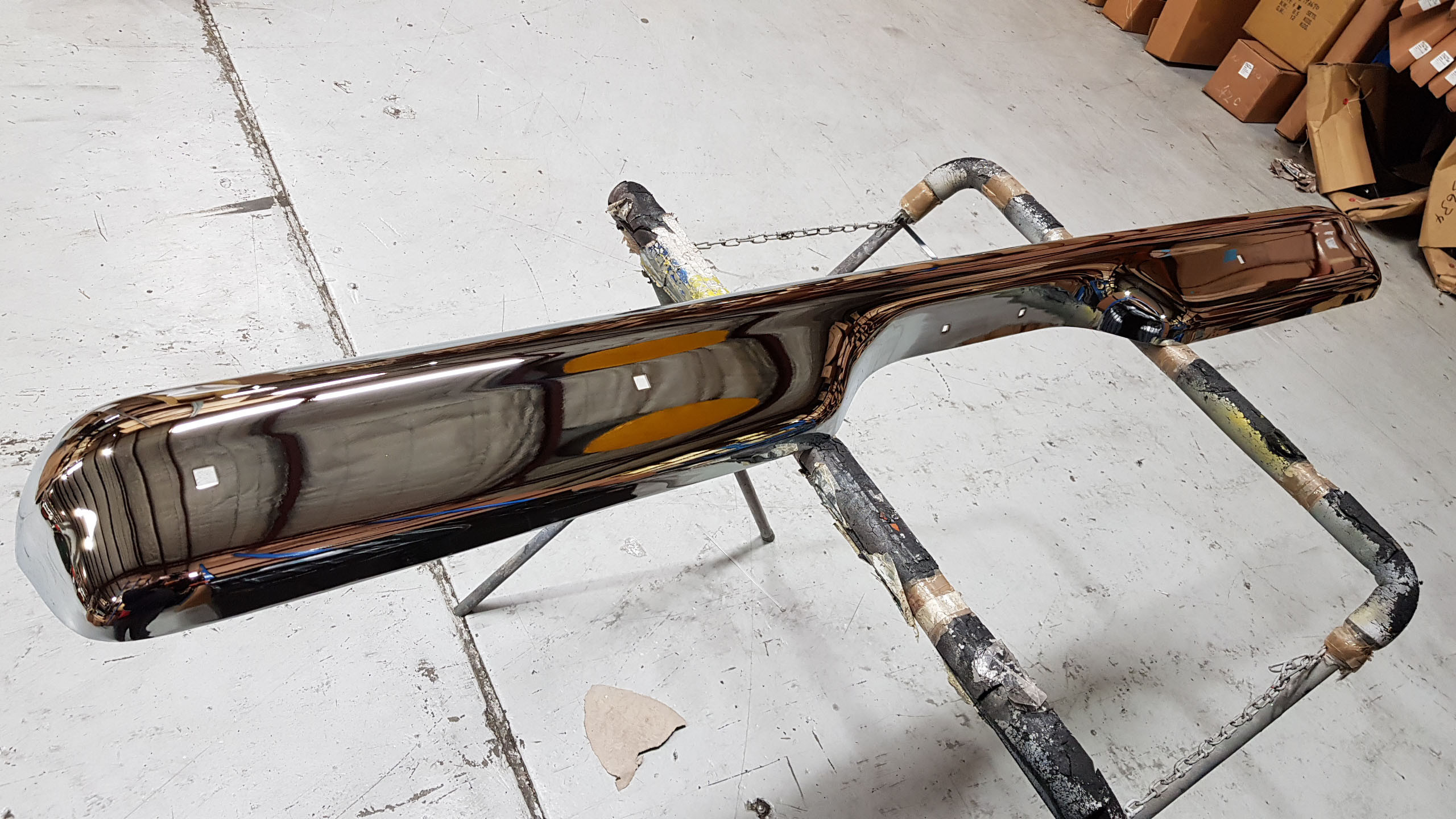 Chevy Pickup 1960-1962 Rear Bumper Bar