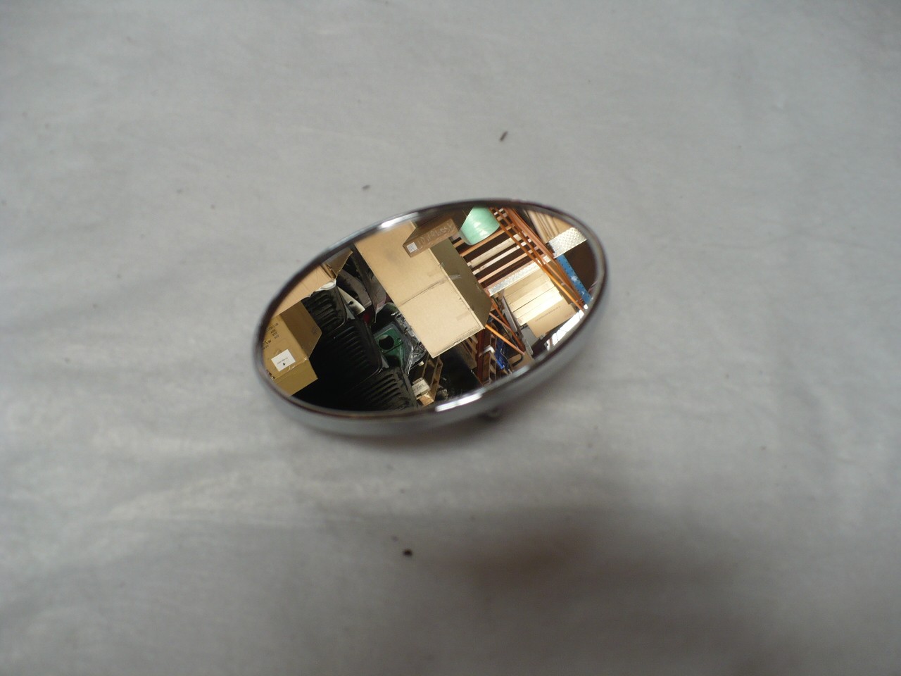 Chevy Pickup 1947-1972 Mirror Round Chrome 5" Smooth (One)