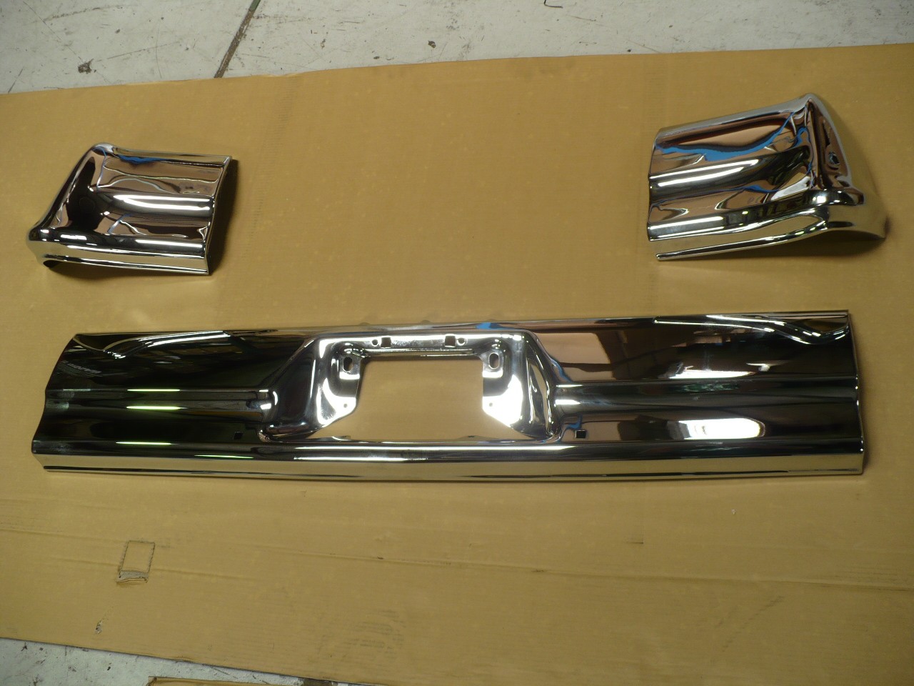 Impala 1965 Rear Bumper Bar 3pc