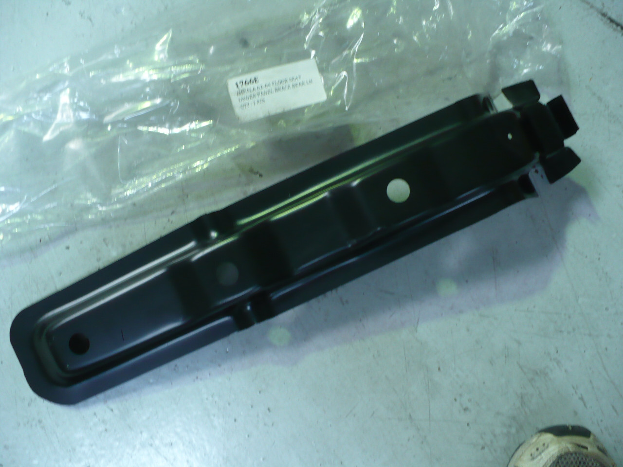 Impala 1962-1964 Floor Seat Under Panel Brace Rear (RIGHT HAND ONLY)