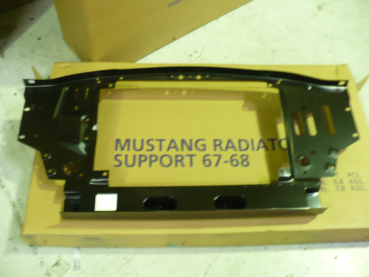 Mustang 1967-1968 Radiator Support