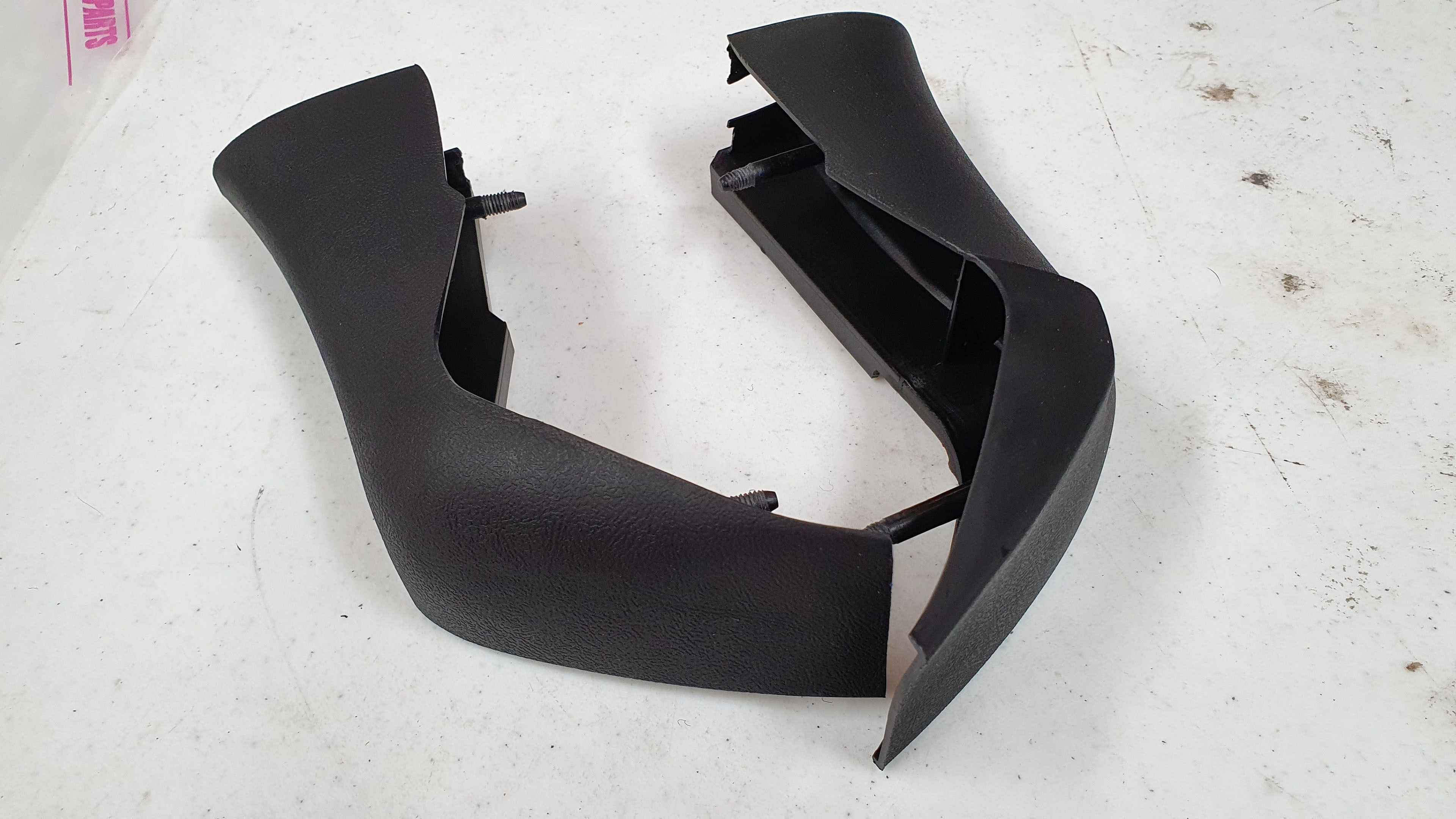 Ford Falcon XW-XY Fairlane & GT Black Dash Side Trim (Pair)