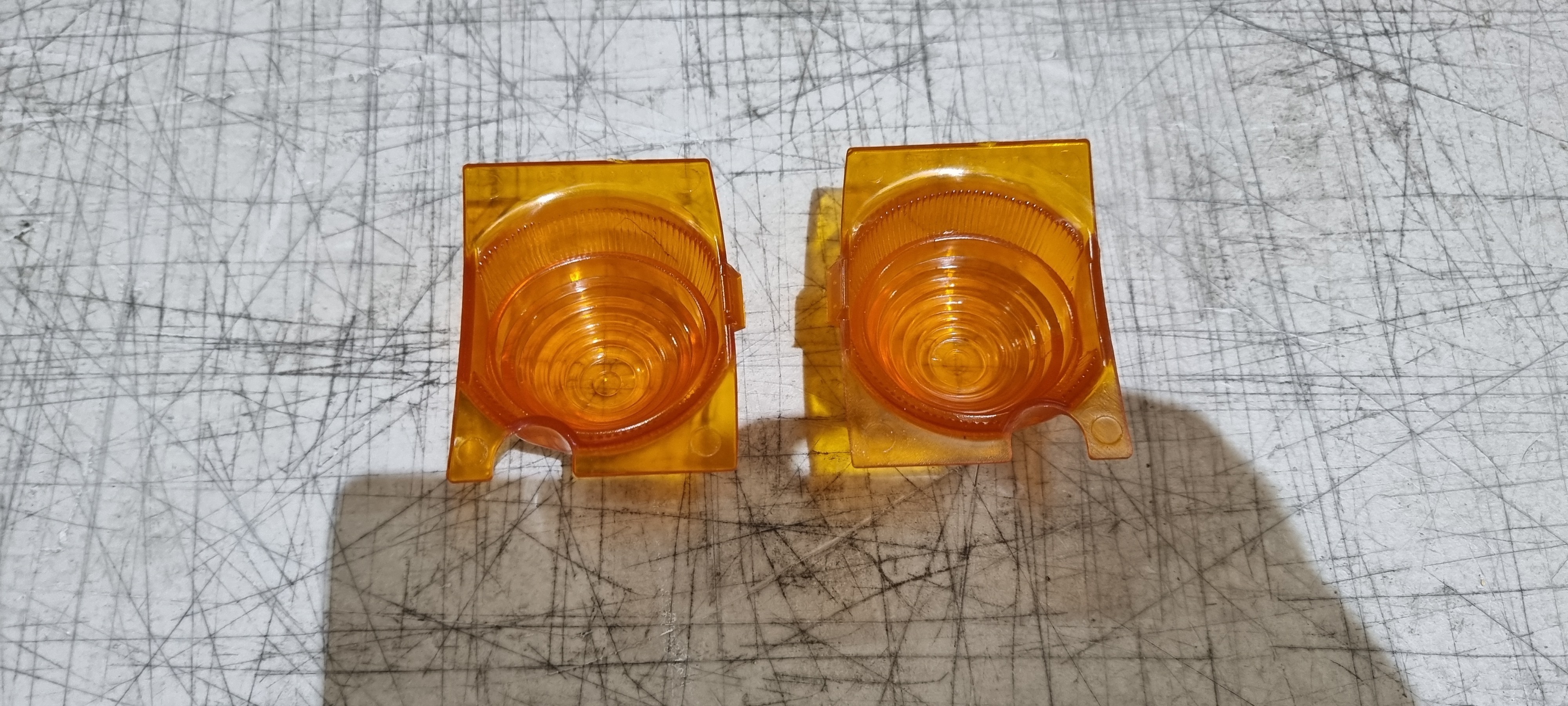 Ford Falcon XY Front Inner Indicator / Blinker Lens Pair