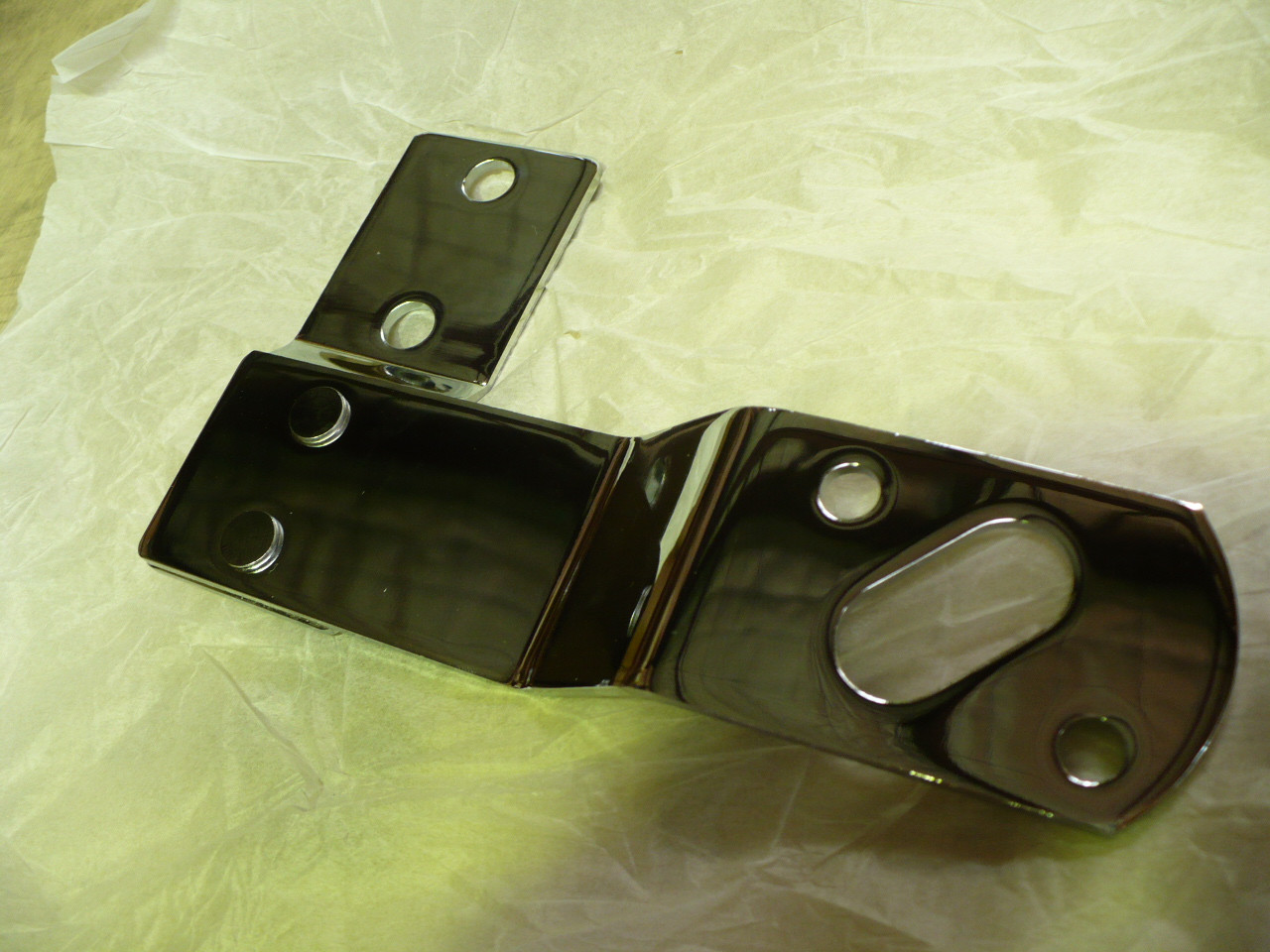 Chevy Pickup 1947-1953 Right Hand Tail Light Bracket Chrome