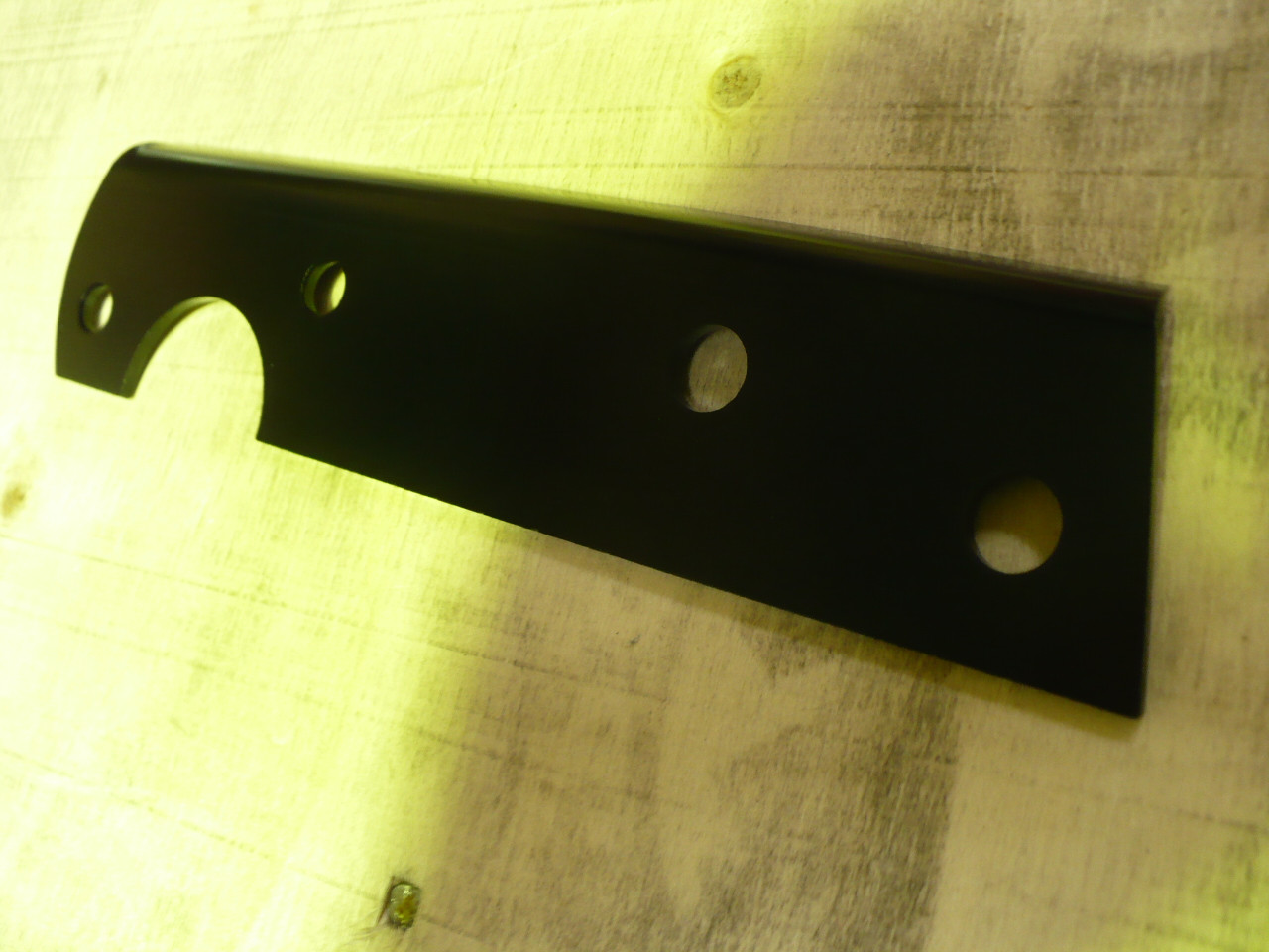 Chevy Pickup 1954-1955 Left Hand Black Tail Light Bracket 