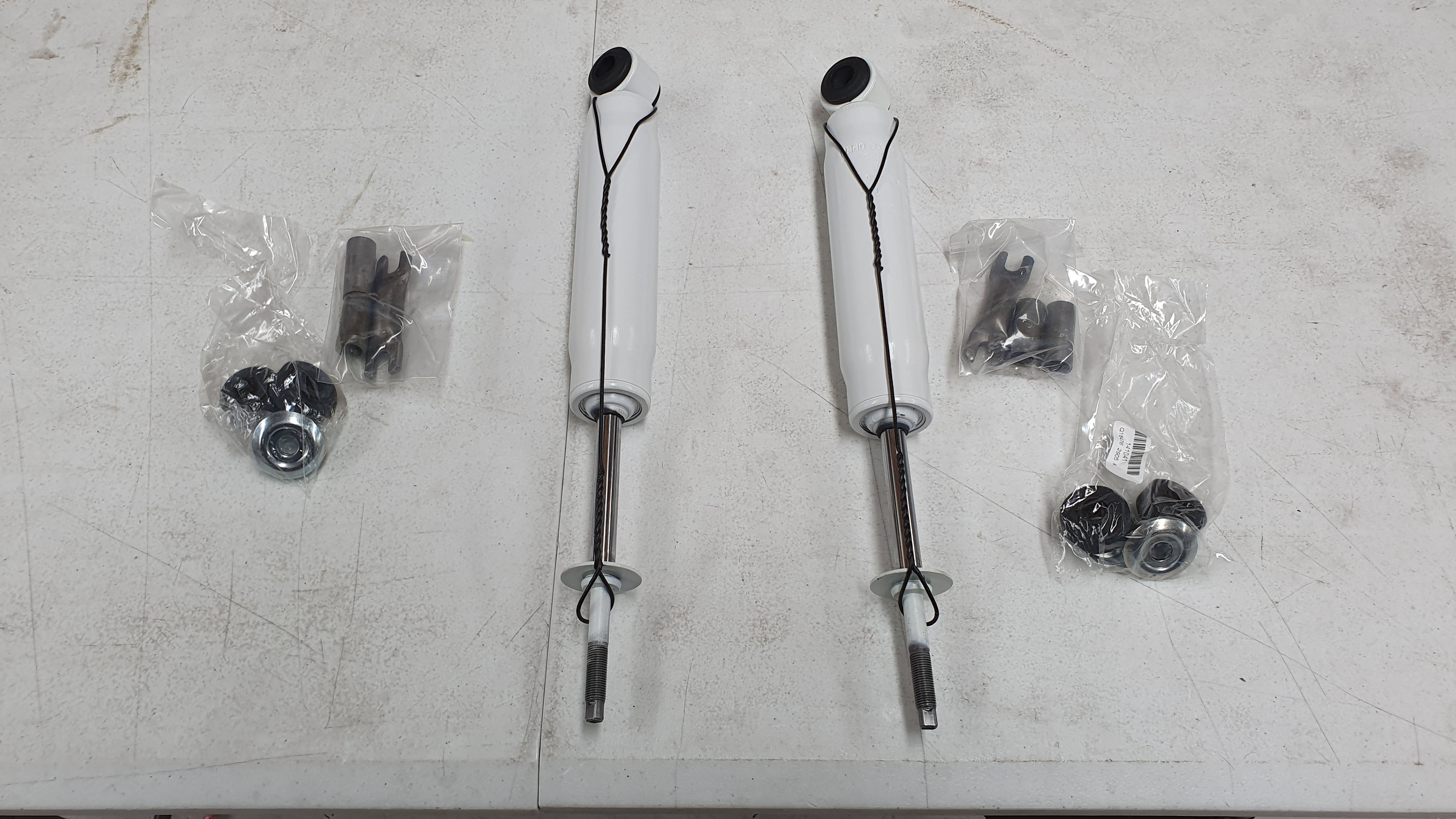 Ford F100 DJM Suspension - Front Calmax Supershocks 14.5 Inch Loop / Stem (Pair)