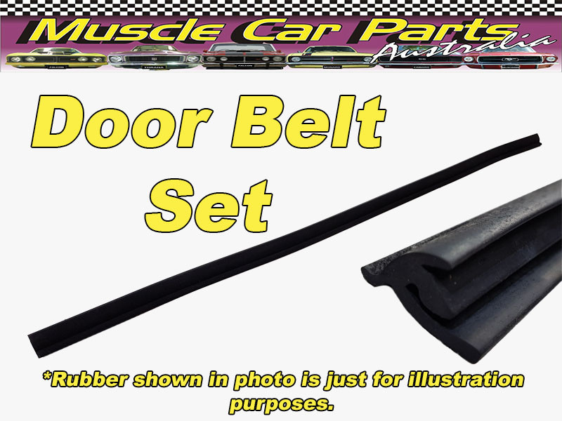 Mazda RX7 Series 1-2-3 Weatherstrip / Door belt Set 4pc