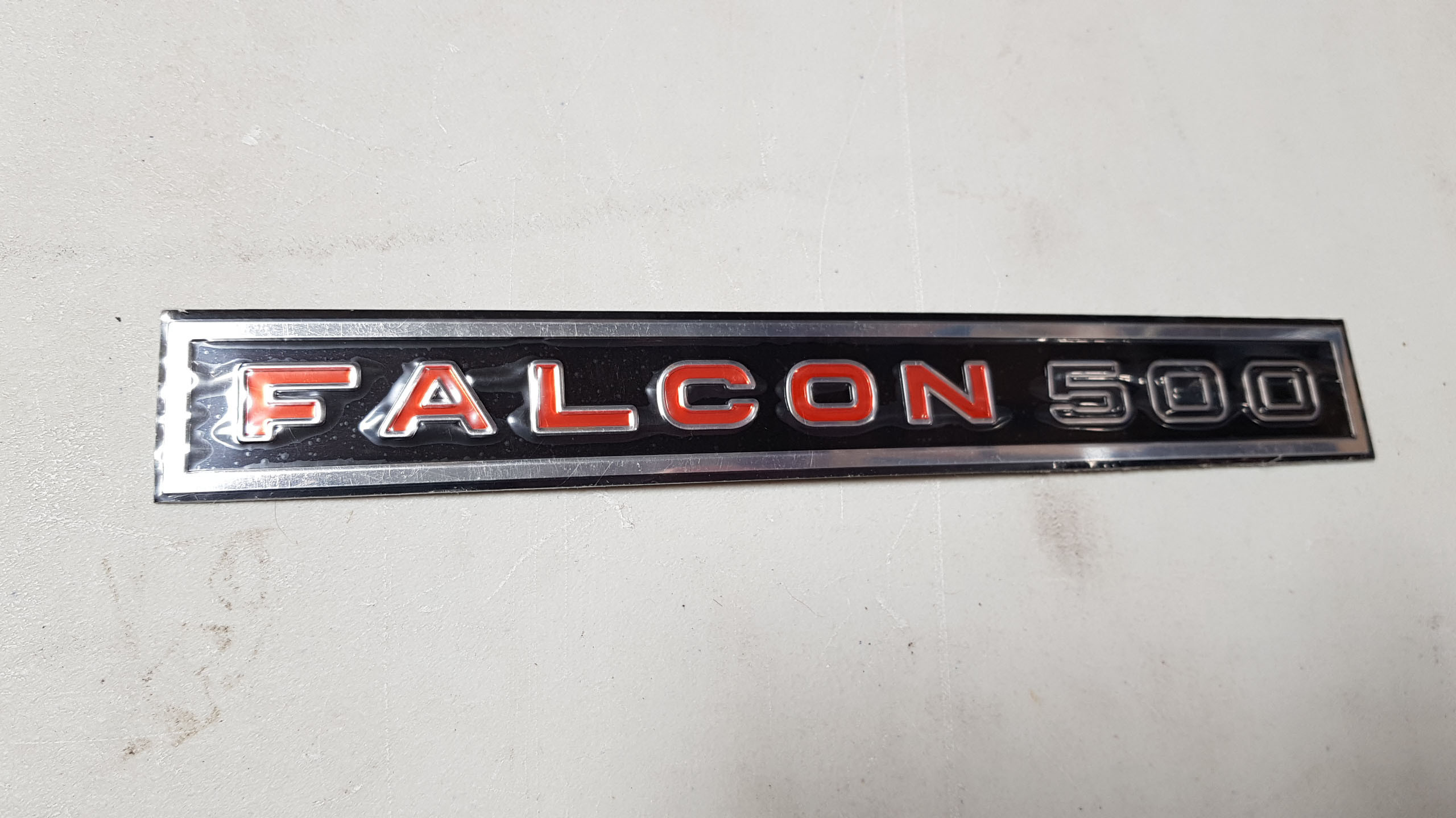 Ford Falcon 500 Boot Mould Badge