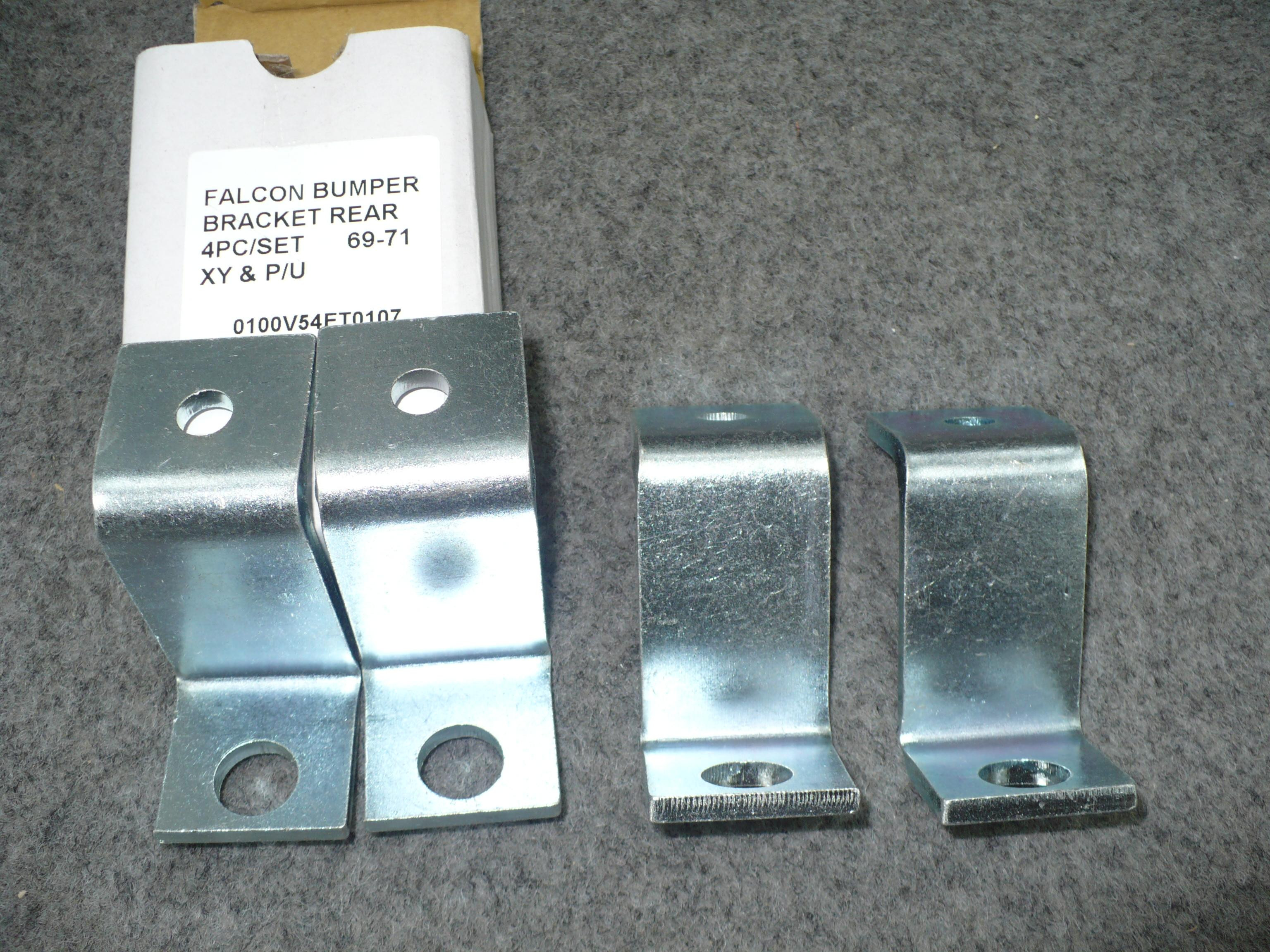 Ford Falcon XY Ute Rear Bumperette Bracket Set (4pc)