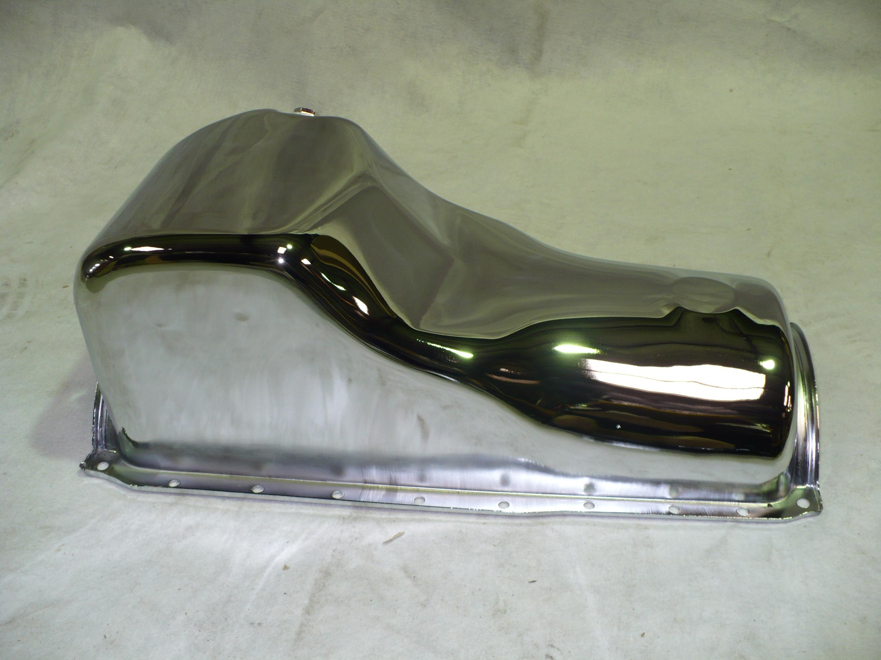 Ford XA-XB-XW-XY 302C/351C Sump Oil Pan - Chrome