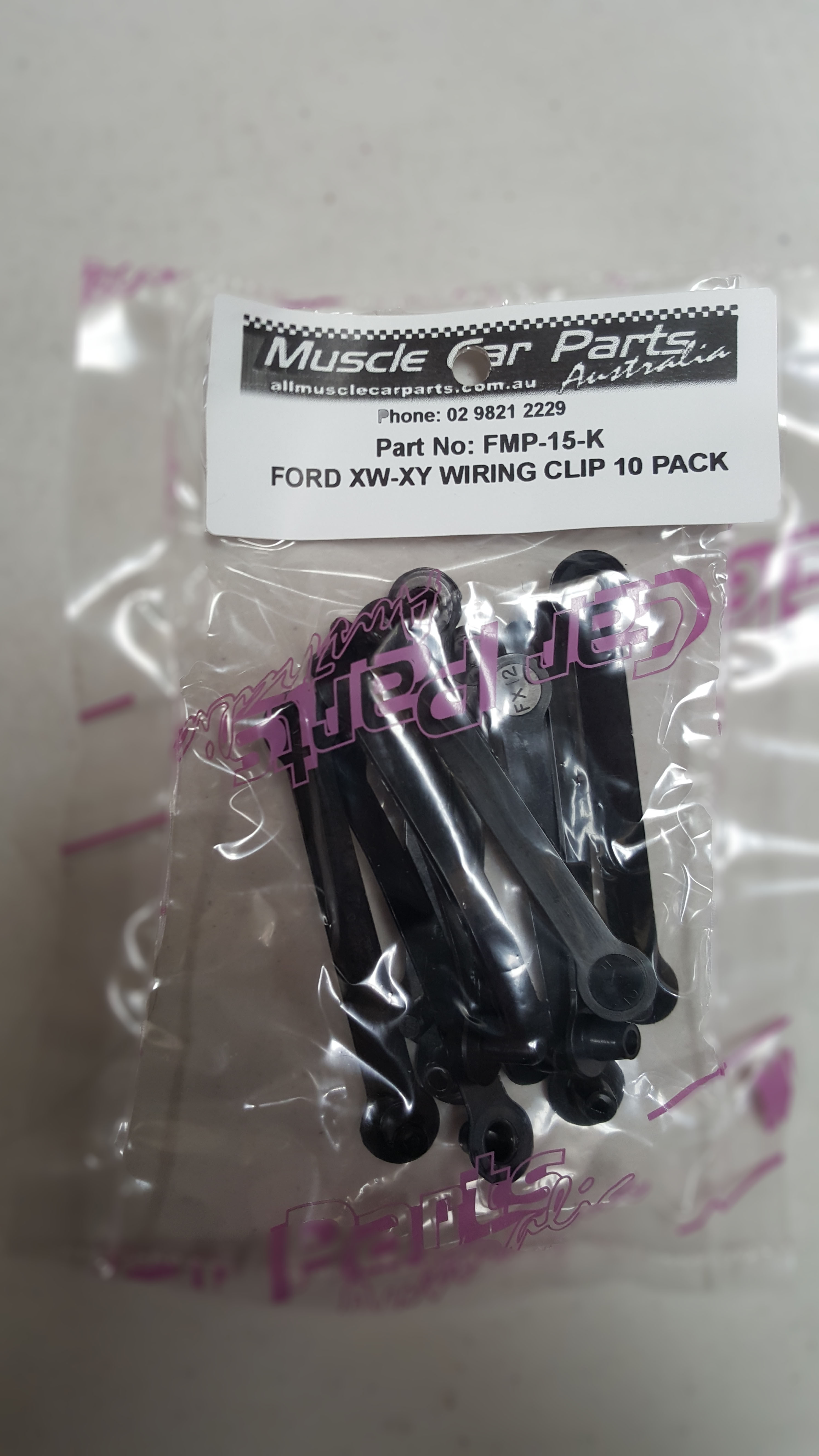 Ford Falcon XW-XY Wiring Clip 10pk