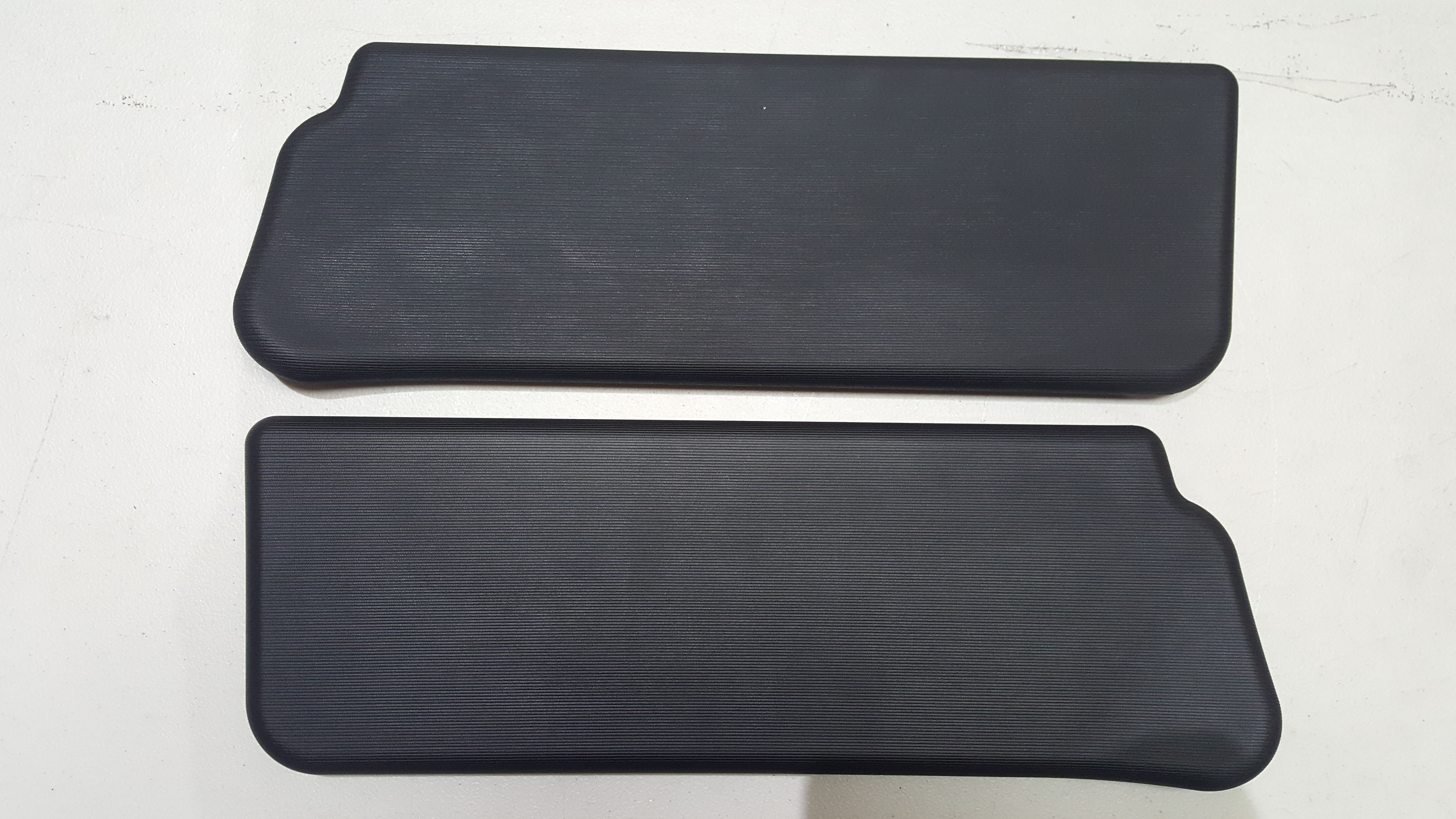 Holden HQ Black Sunvisors Pair 