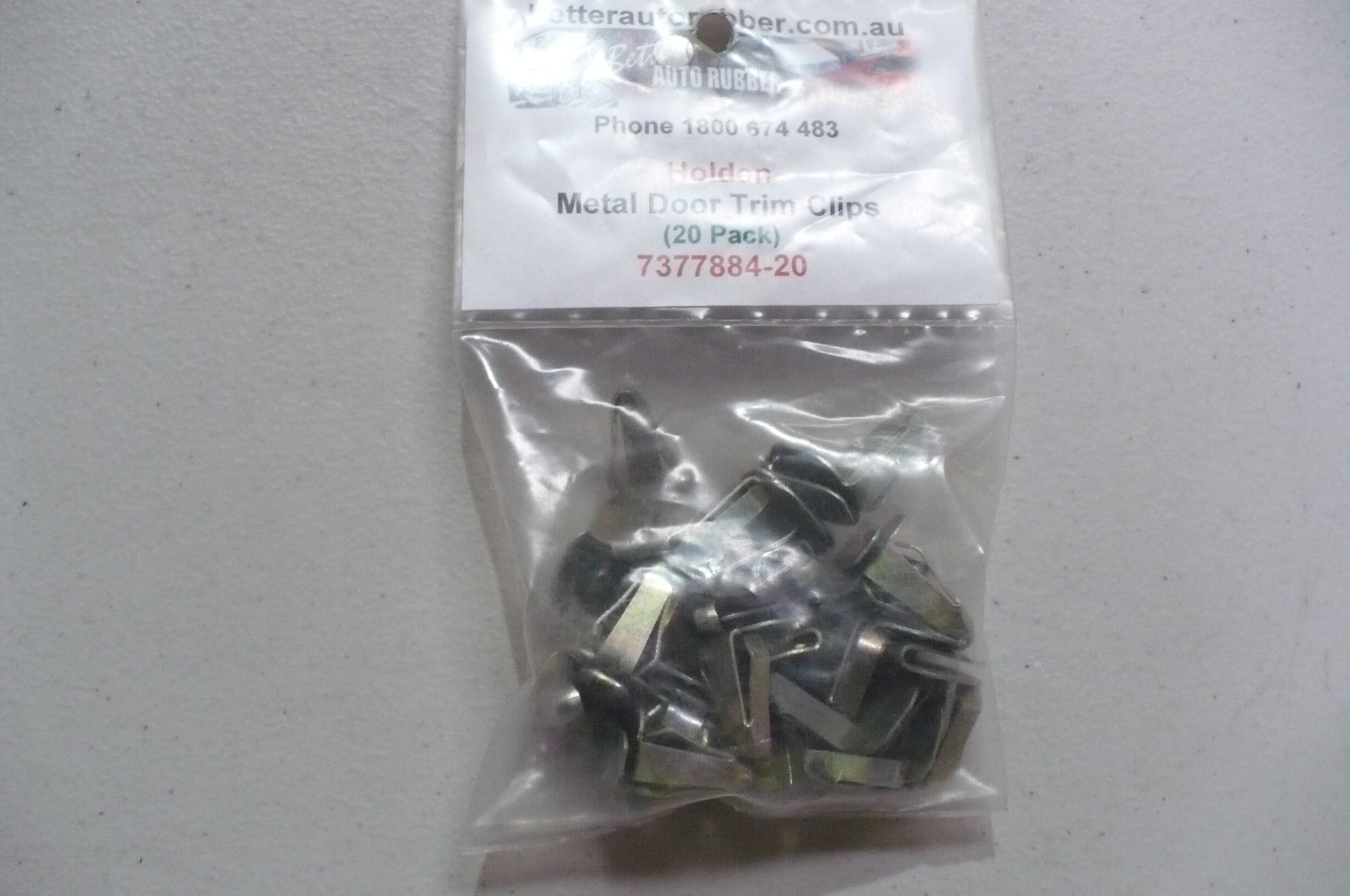 Holden Metal Door Trim Clips 20pc