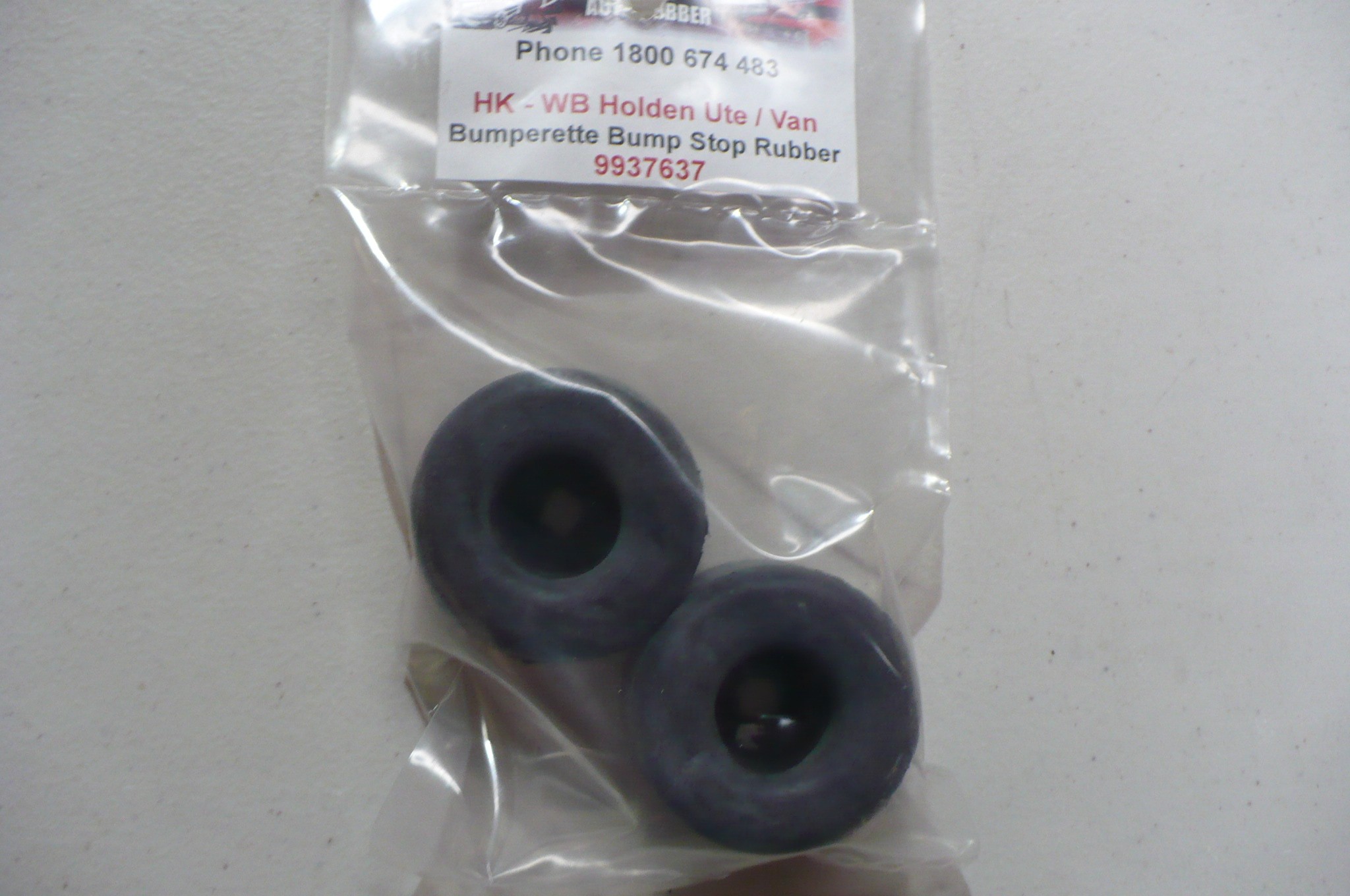 Holden HK-WB Ute/Van Bumperette Bump Stop Rubber