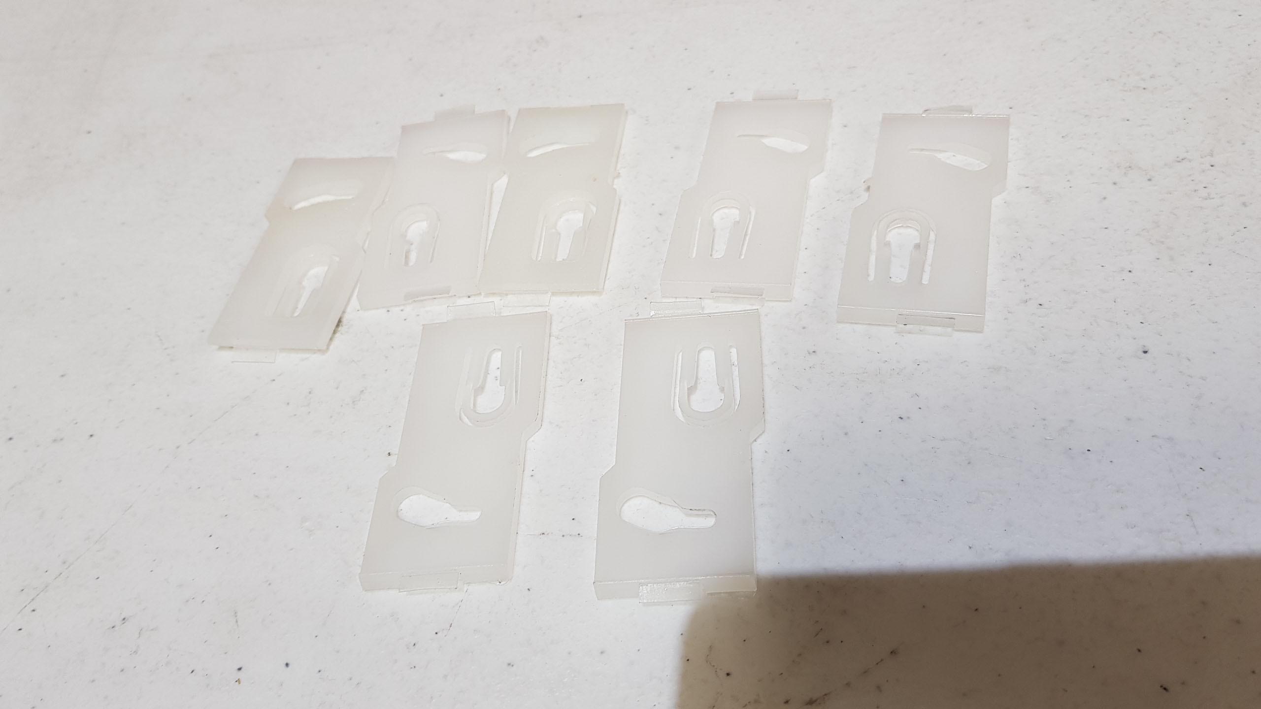 Ford Falcon XW-XY Ute / Van Boot Mould Clips Set
