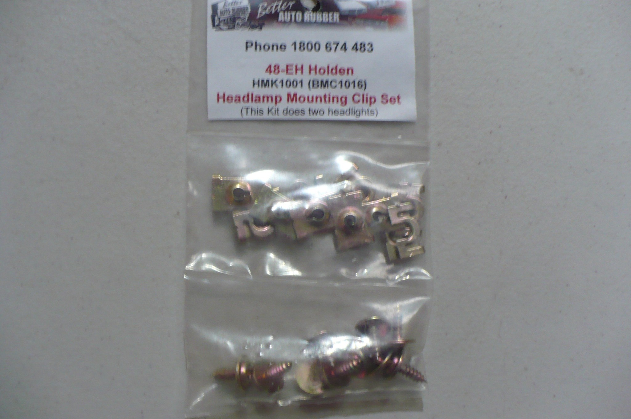 Holden FX-EH Headlamp Mounting Clip Set