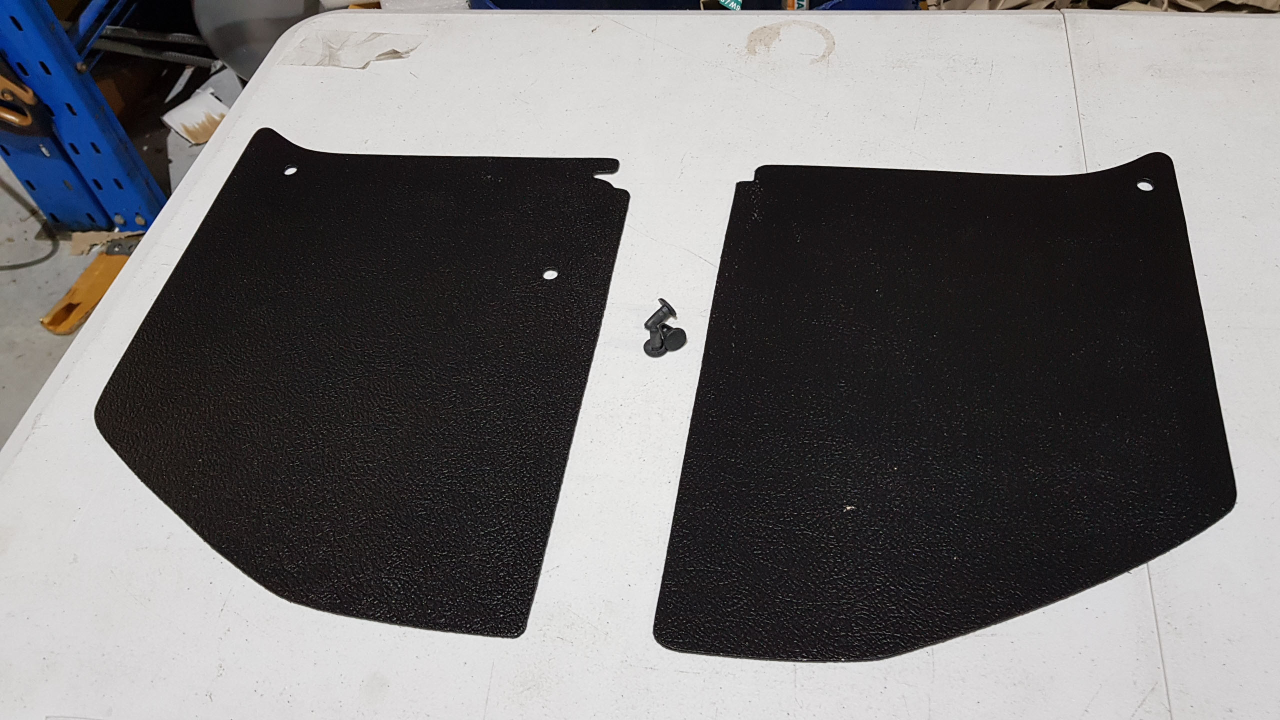 Holden HJ-WB Black Embossed Board Kick Panels