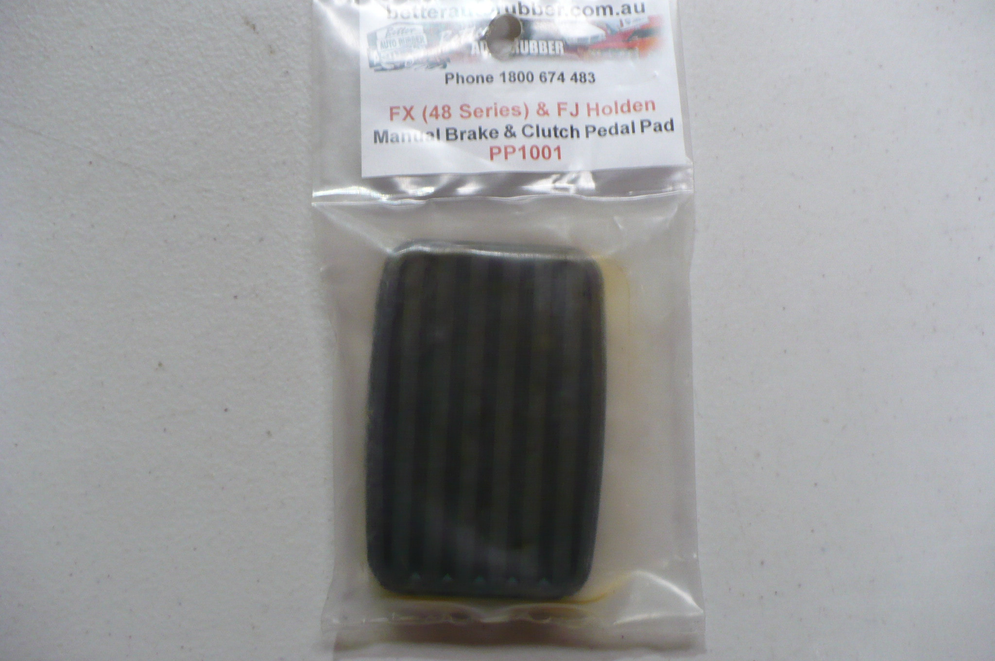 Holden FX-FJ Manual Brake or Clutch Pedal Pad