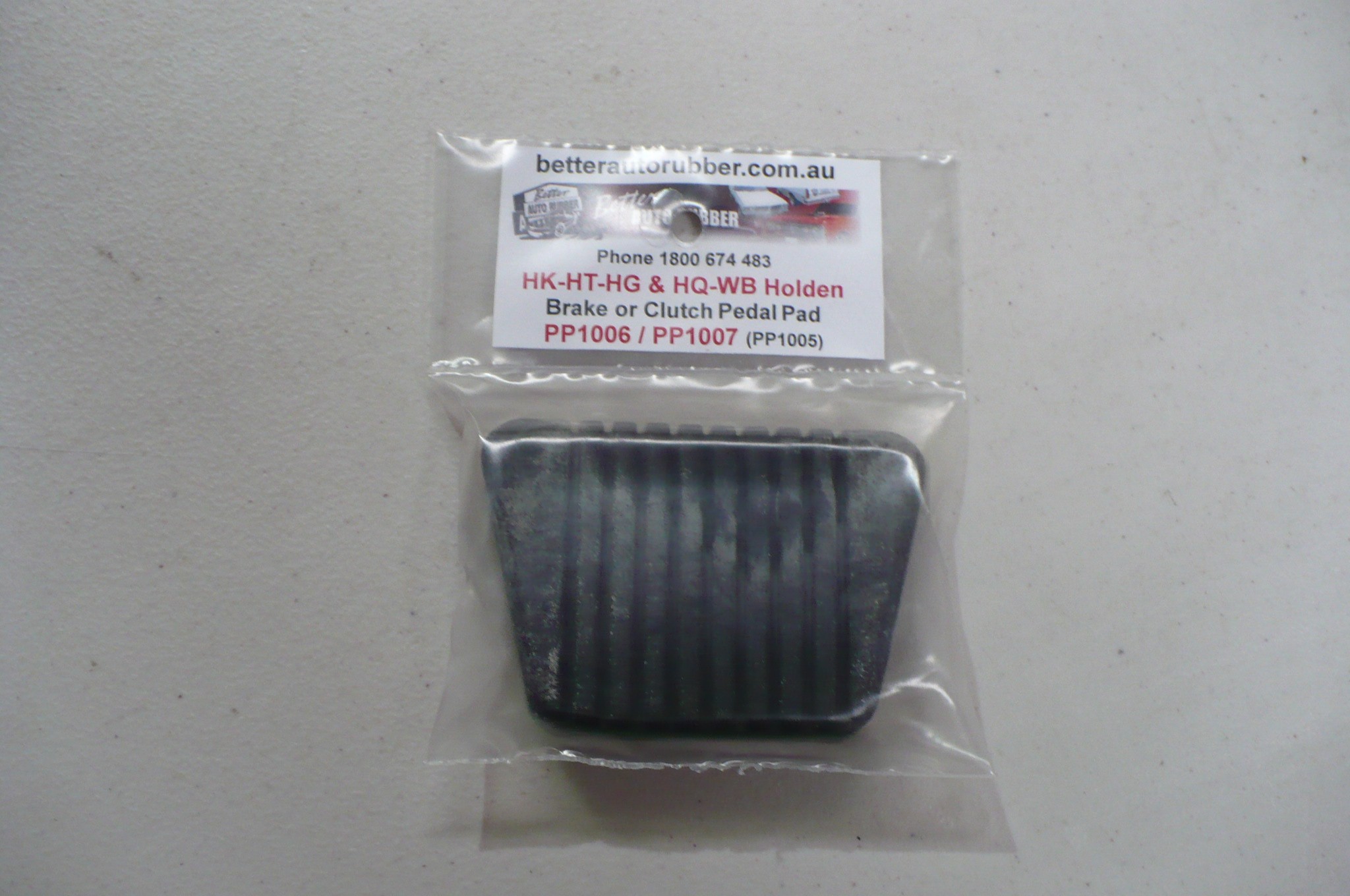 Holden HK-WB Brake Or Clutch Pedal Pad