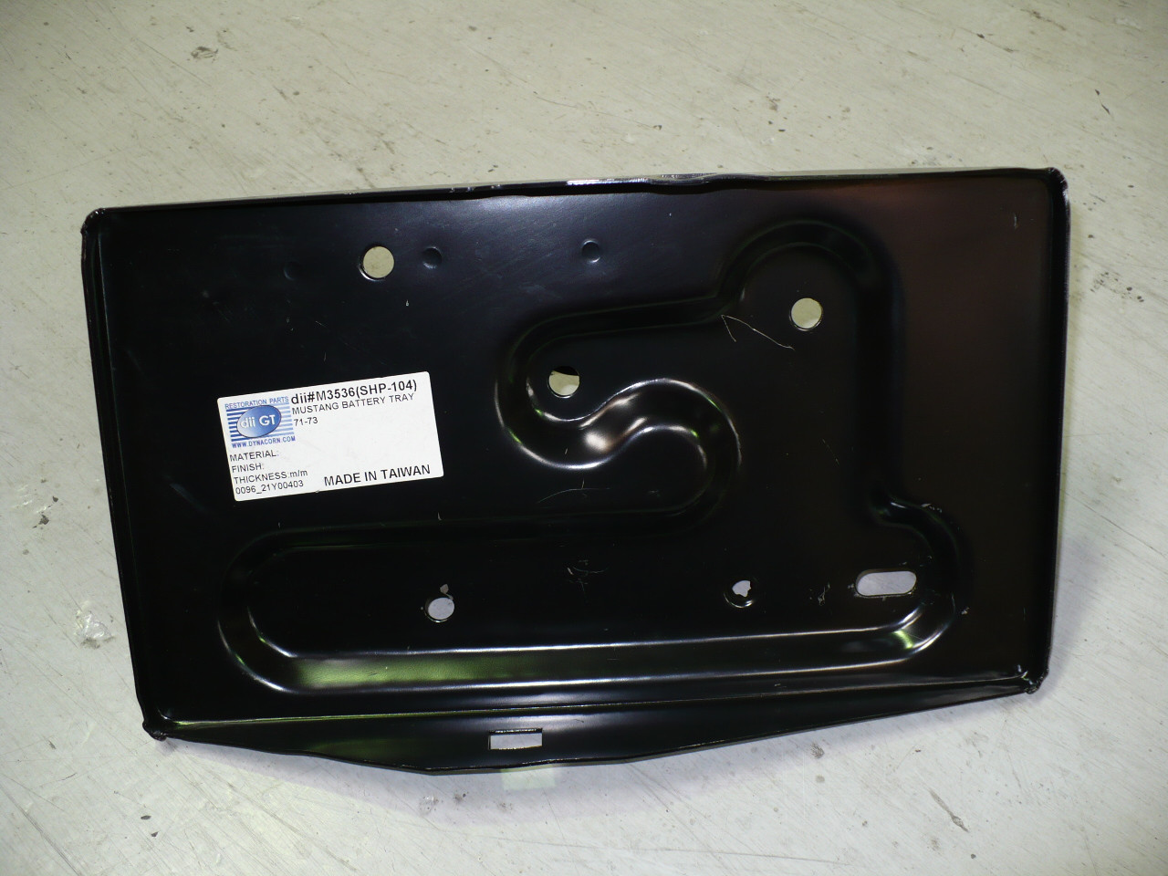 Mustang 71-73 Battery Tray