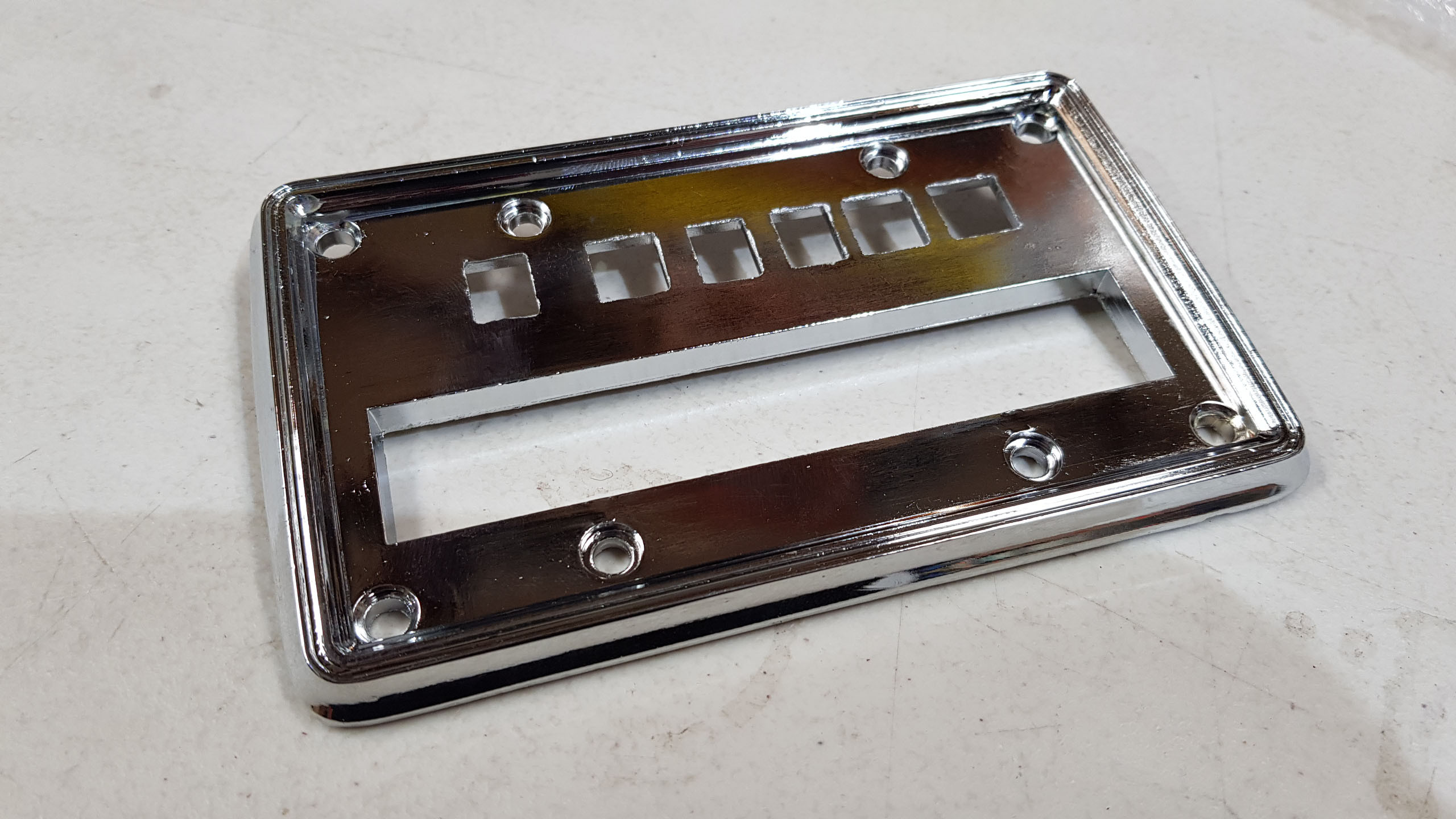 Ford Falcon XW-XY Console Chrome Shifter Surround Auto