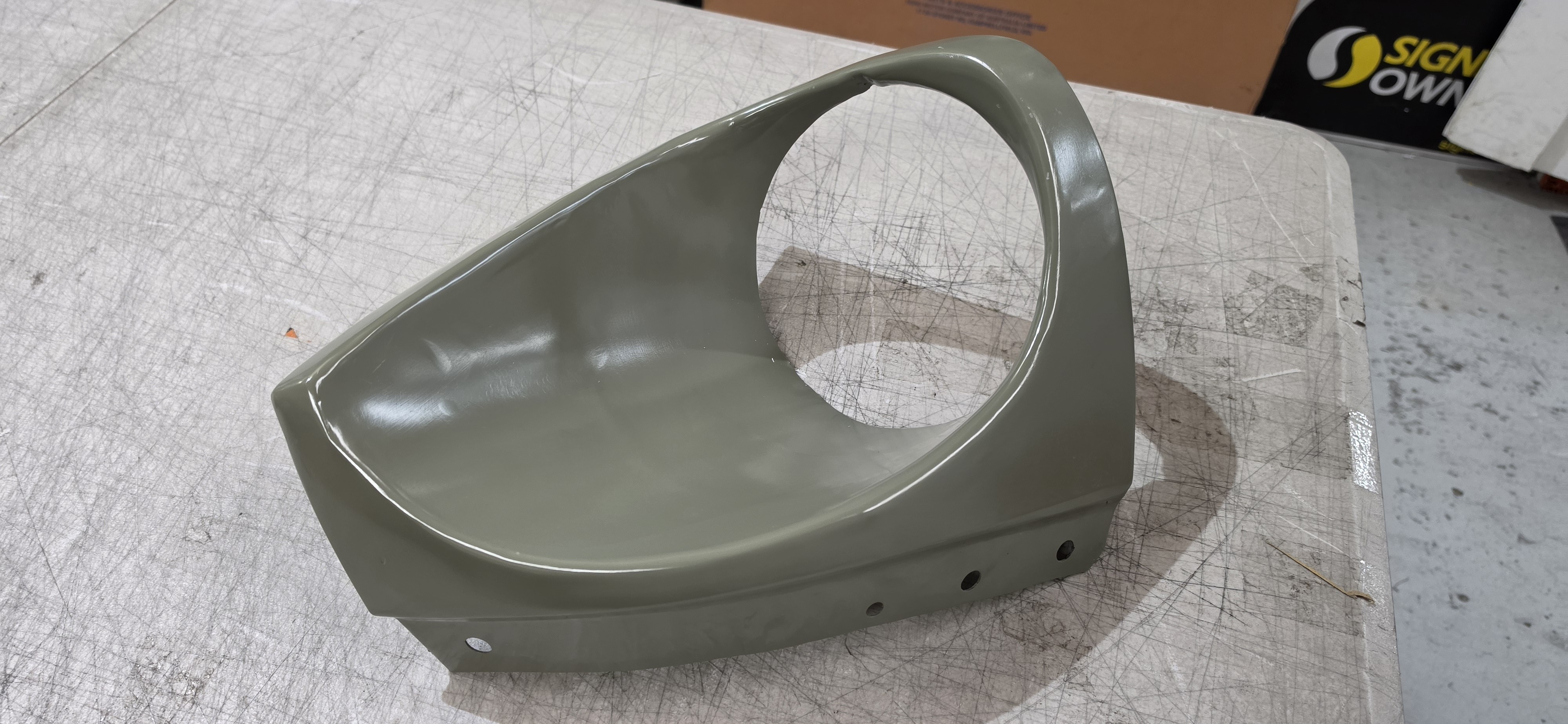 Datsun 240Z Right Hand Headlight Bucket