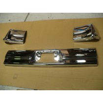 Impala 1965 Rear Bumper Bar 3pc