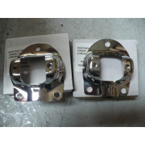 Mustang 67-68-69-70 Shock Tower Cap Chrome (Pair)