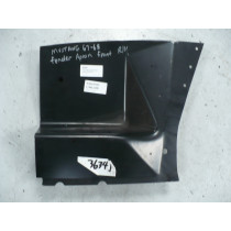 Mustang 1967-1968 Right Hand Front Fender Apron