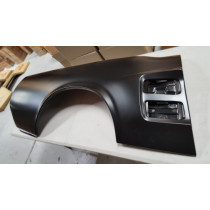 Mustang 67 Convertible Quarter Panel With Luvers & No Lamp Cutouts