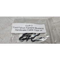 Ford Falcon XR-XY Handbrake Cable Clip 4PK