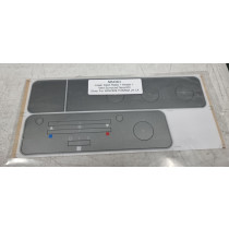 Torana LH-LX Silver Lower Dash Radio And Heater Control Decal Kit