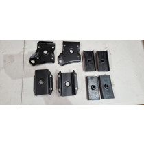Ford Falcon XR-XY XA-XC Leaf Spring Diff Saddle Plate And Rubber Set