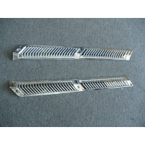 Mazda RX3 Chrome Sedan Rear Pillar Vents (2pc)