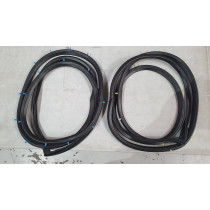 Datsun 120Y Rear Door Rubber / Seal Set (2pc)