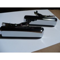Ford Falcon XD XE XF, Cortina TE TF Front Outer Door Handles (Chrome)